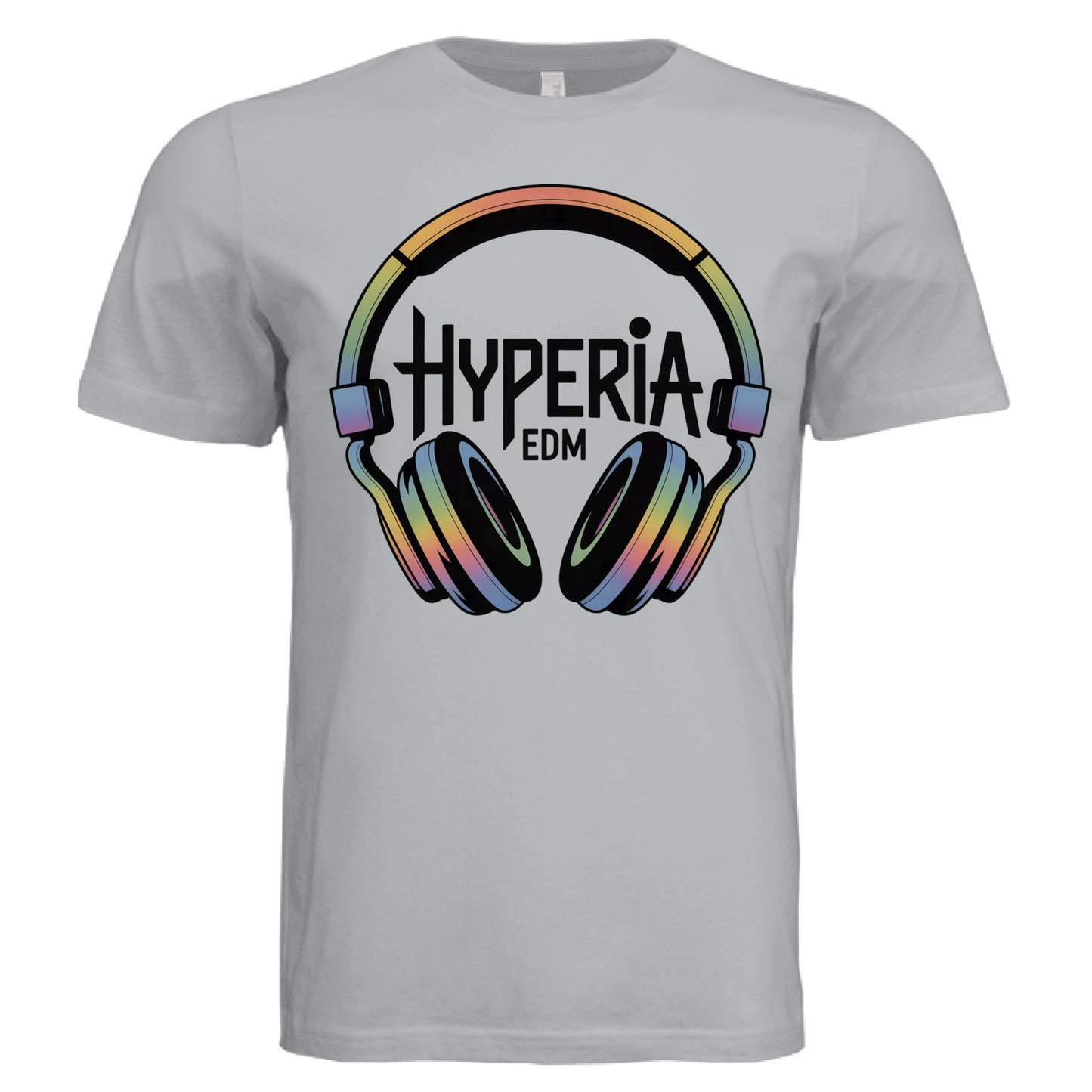 Solid Silver Tri Blend - FRONT