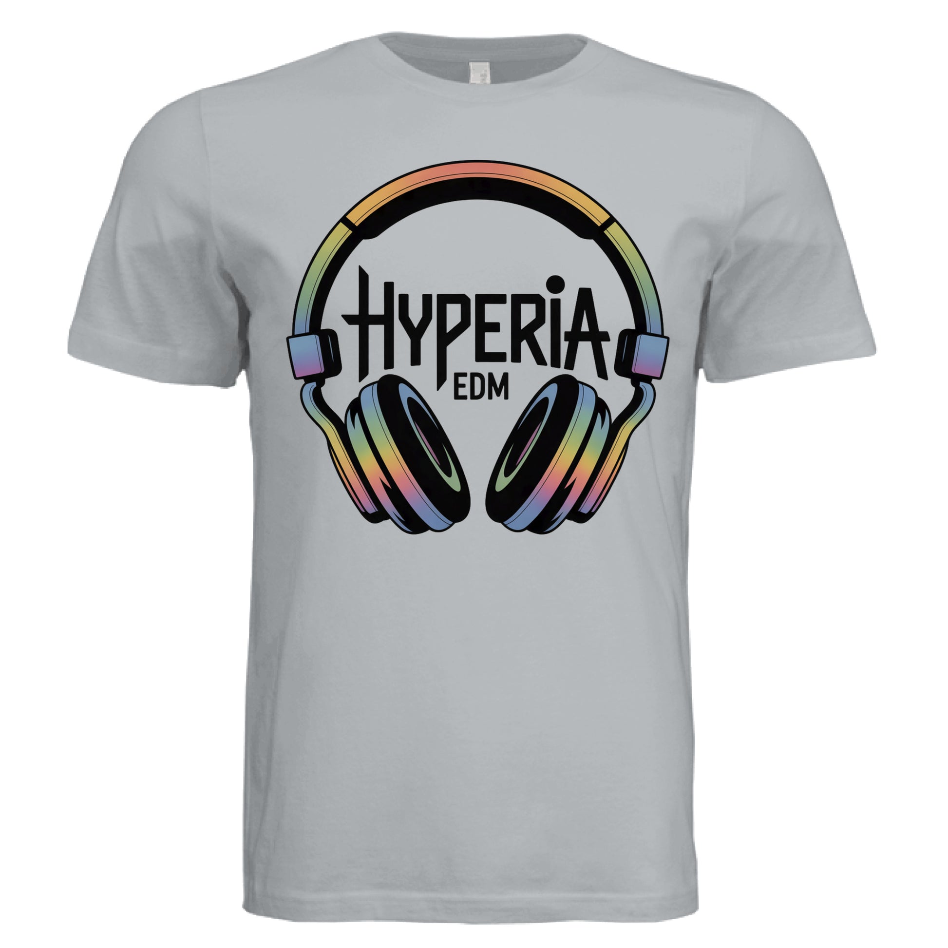 Solid Silver Tri Blend - FRONT