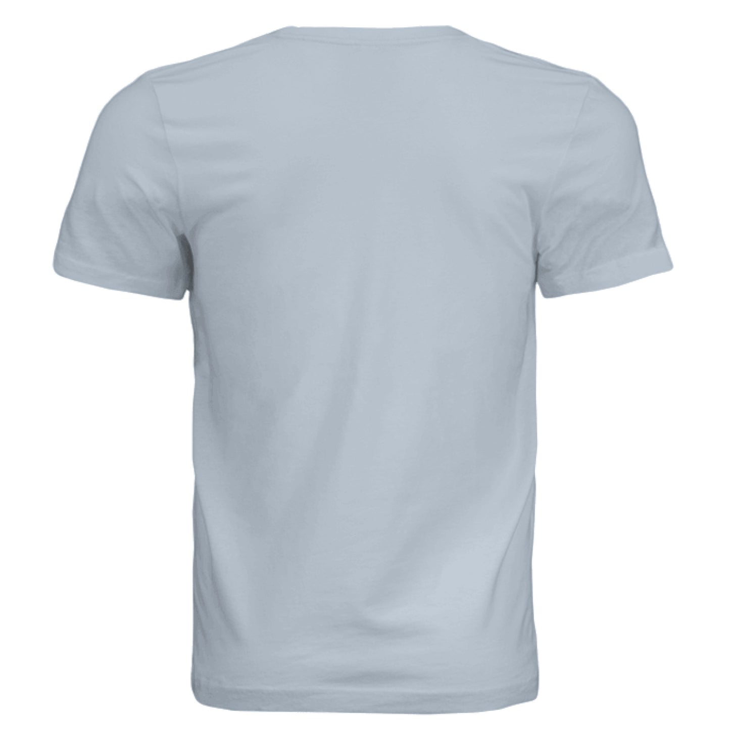 Solid Carolina Blue Tri Blend - BACK