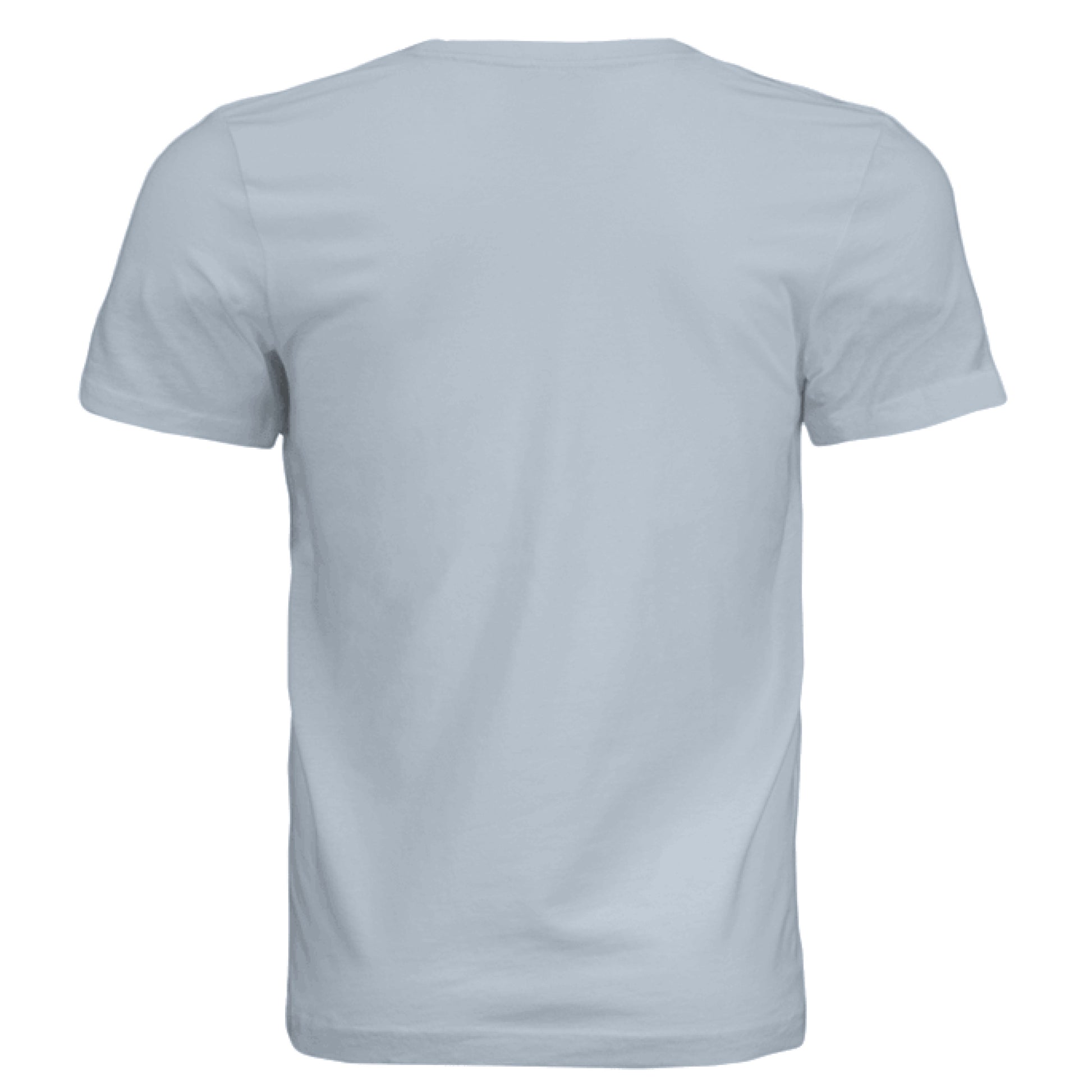 Solid Carolina Blue Tri Blend - BACK