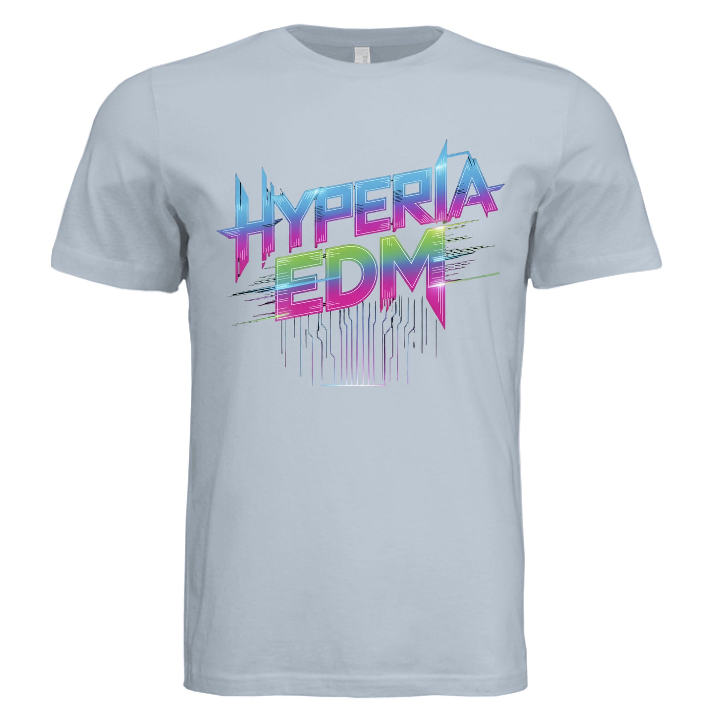 Solid Carolina Blue Tri Blend - FRONT