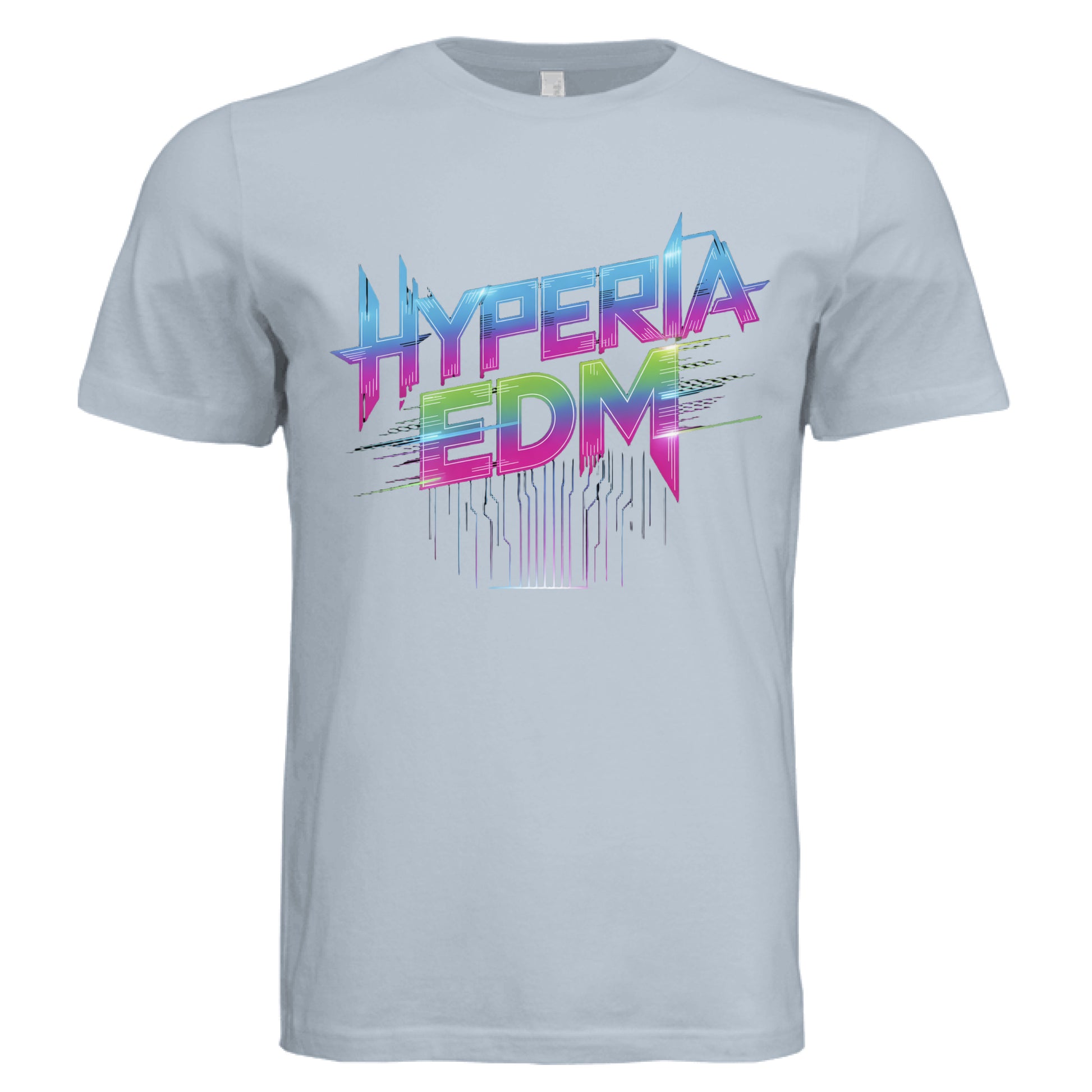 Solid Carolina Blue Tri Blend - FRONT