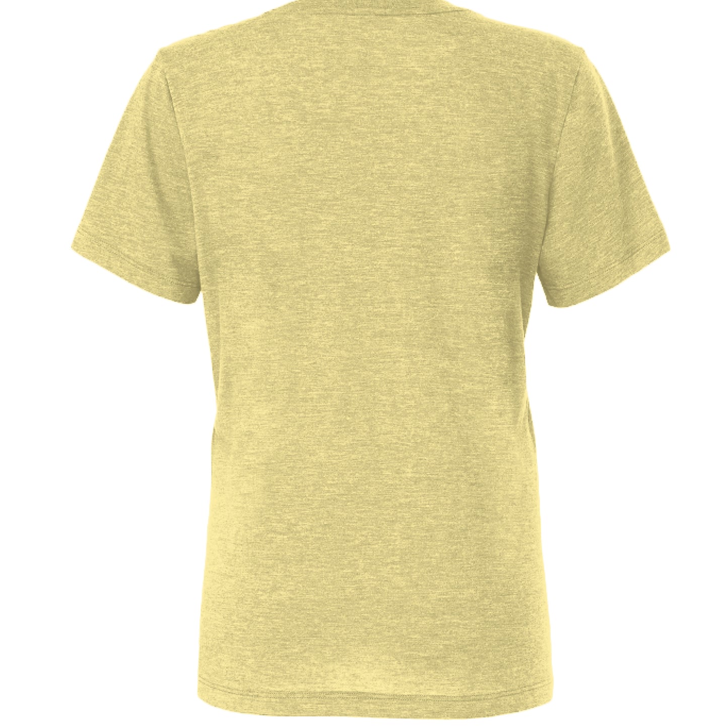 Pale Yellow Tri Blend - BACK