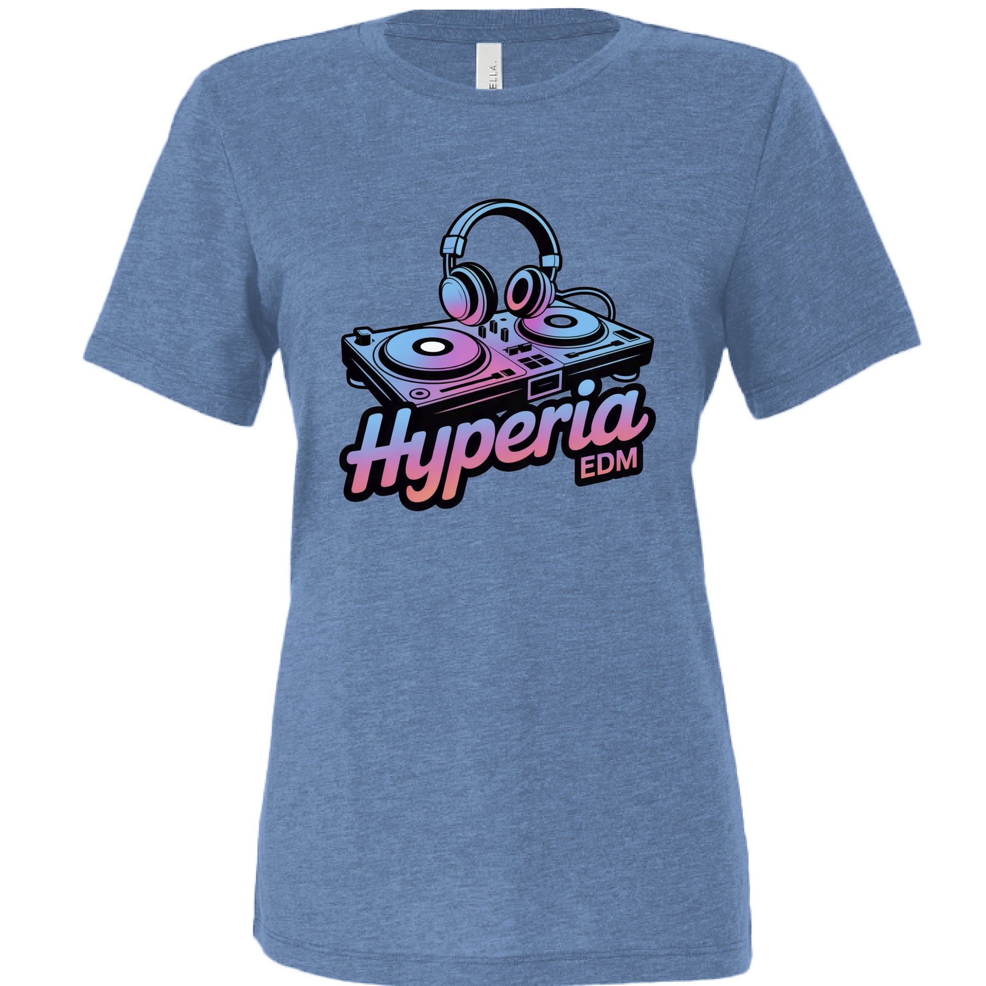 Blue Tri Blend - FRONT