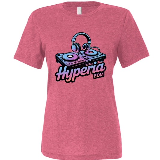 Char Pink Tri Blend - FRONT