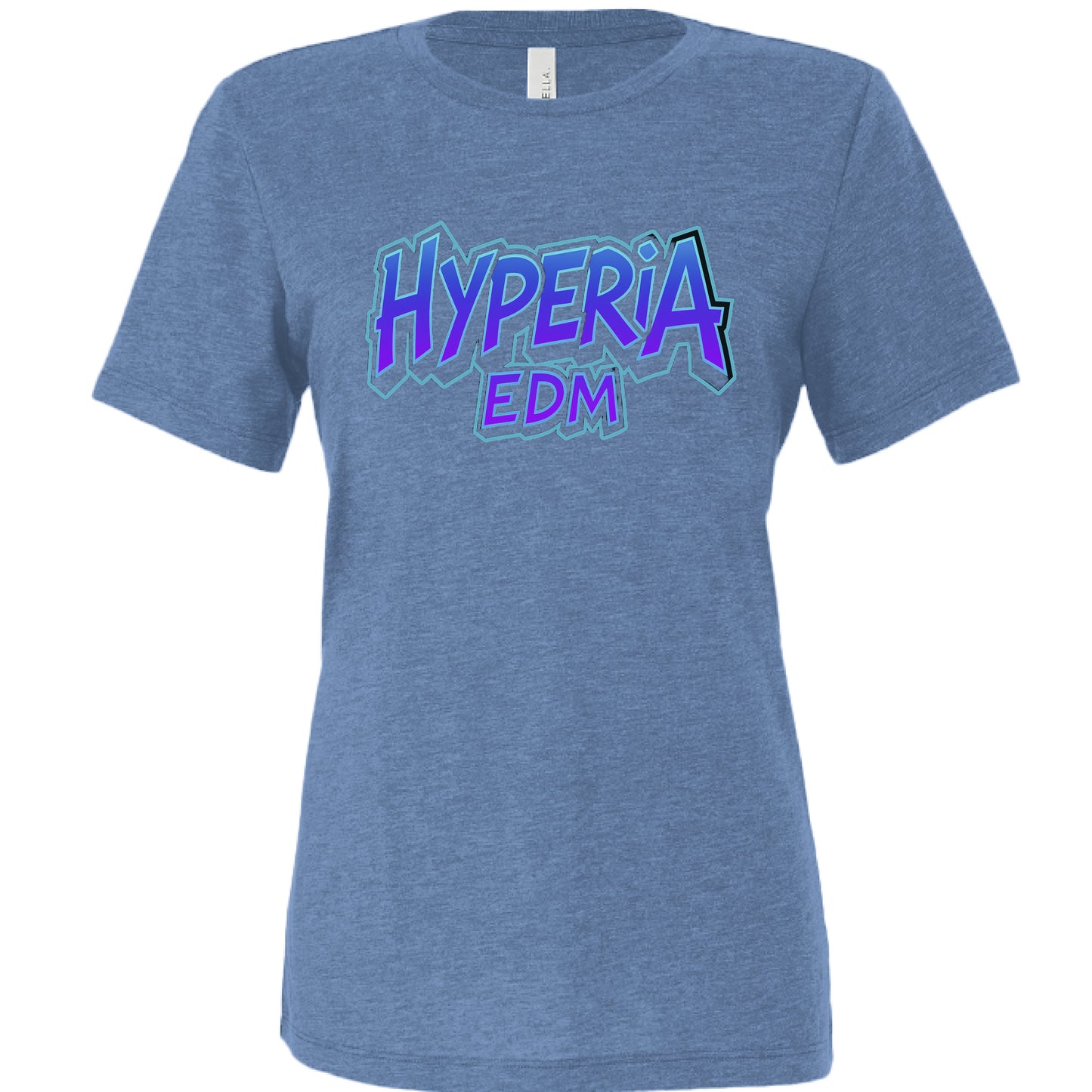 Blue Tri Blend - FRONT