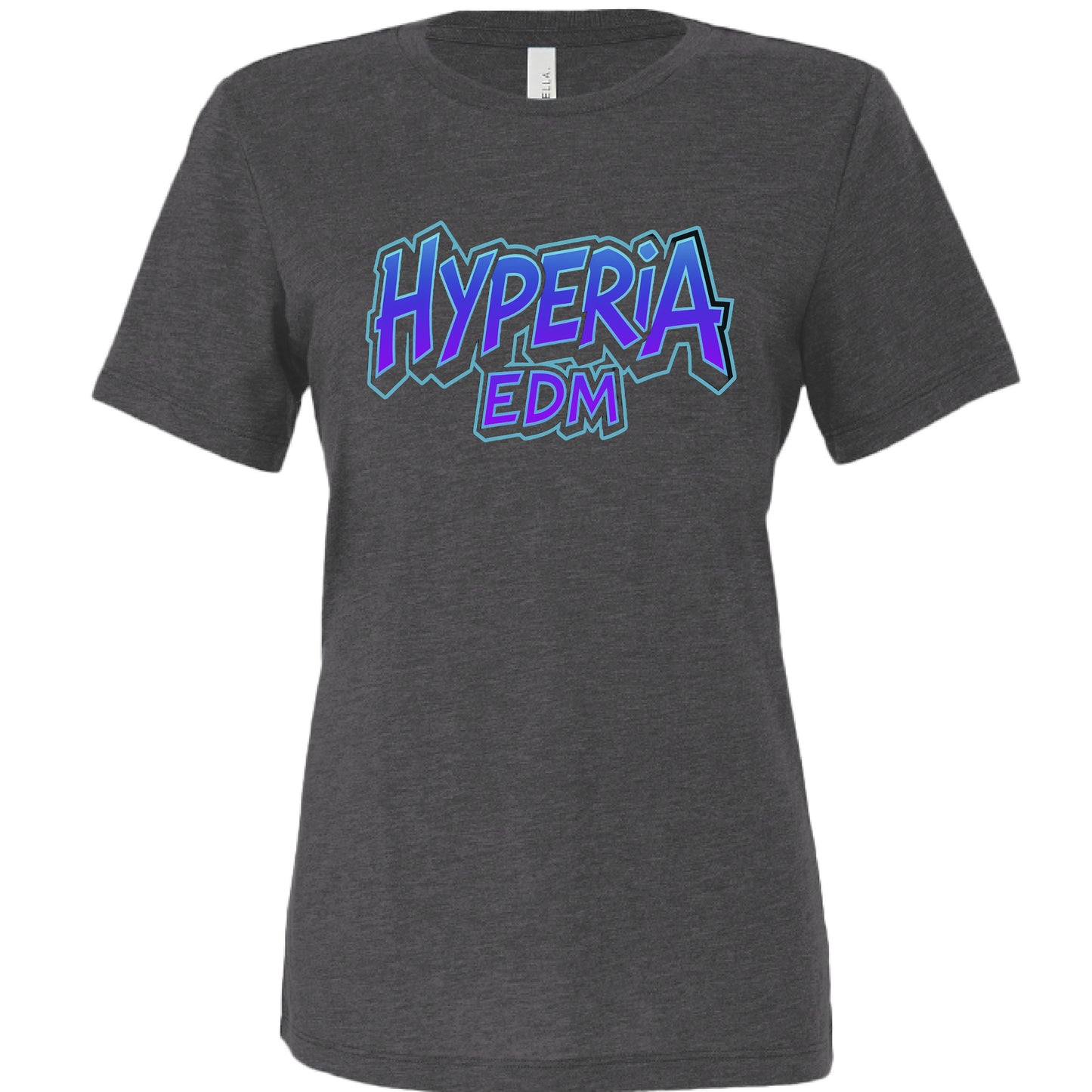 Solid Dark Grey Tri Blend - FRONT