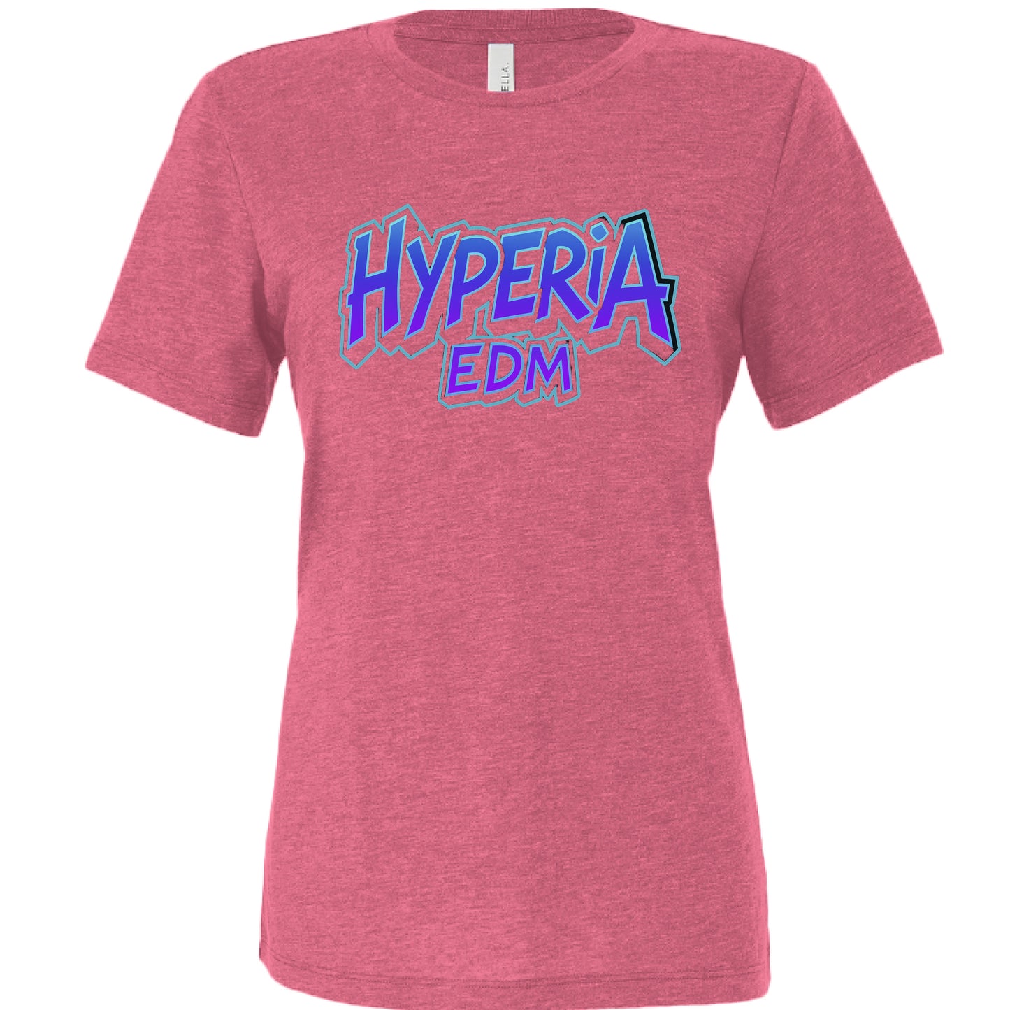 Char Pink Tri Blend - FRONT