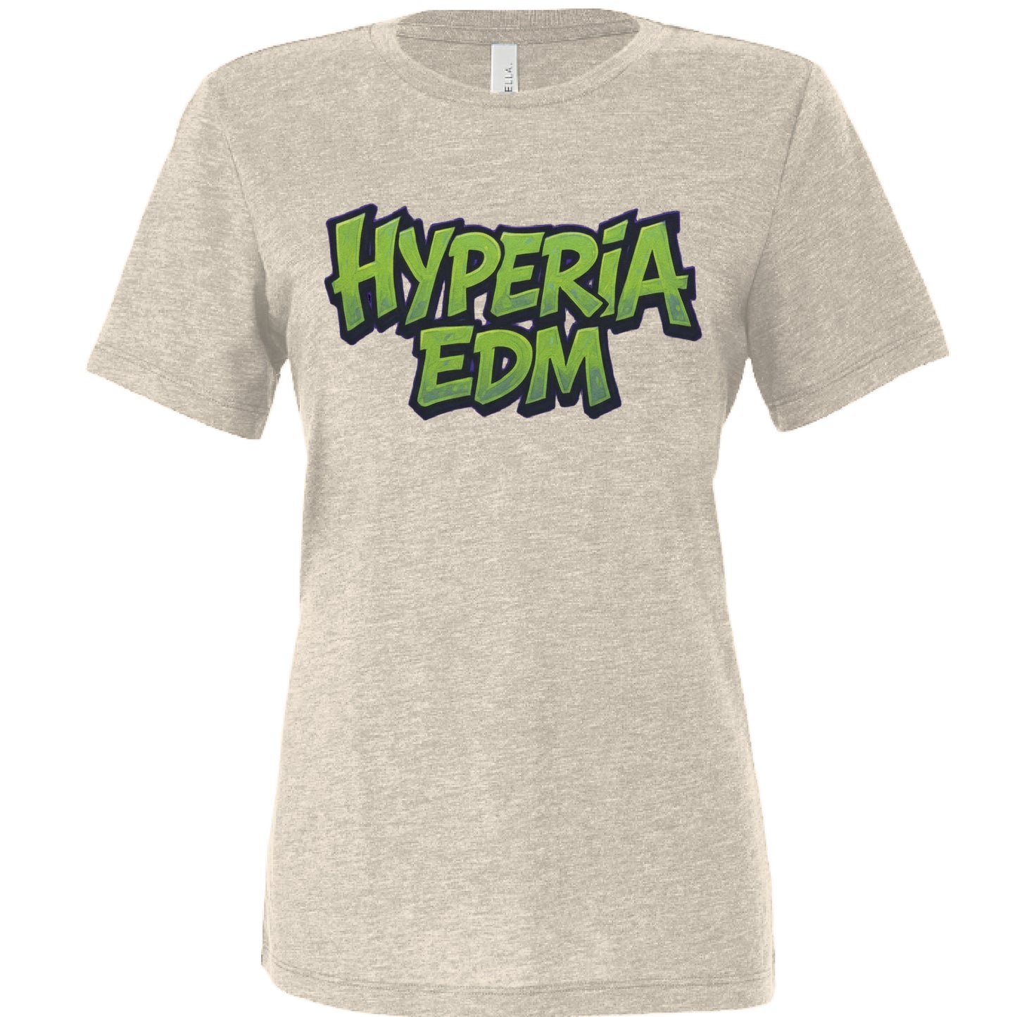 Solid Natural Tri Blend - FRONT