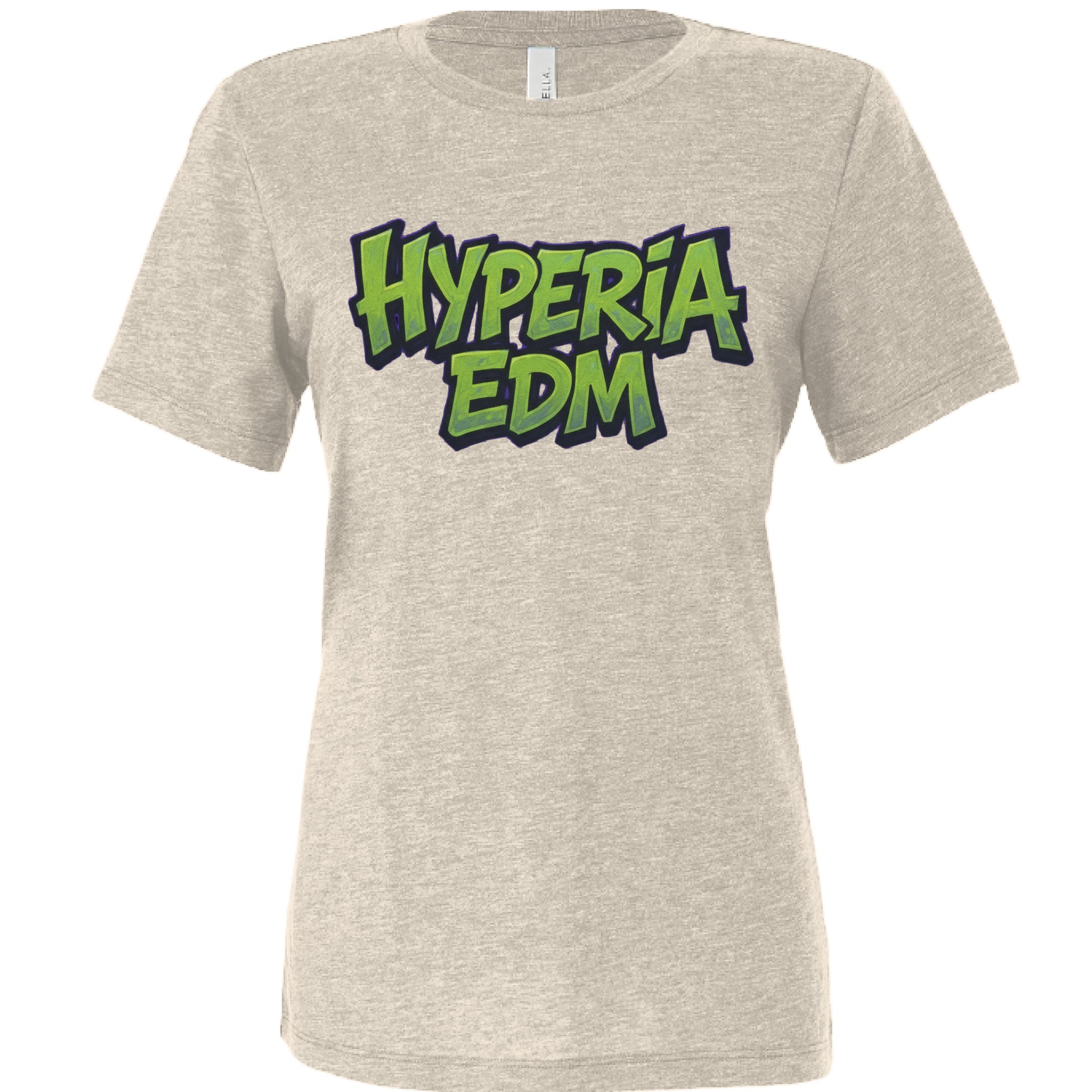 Solid Natural Tri Blend - FRONT