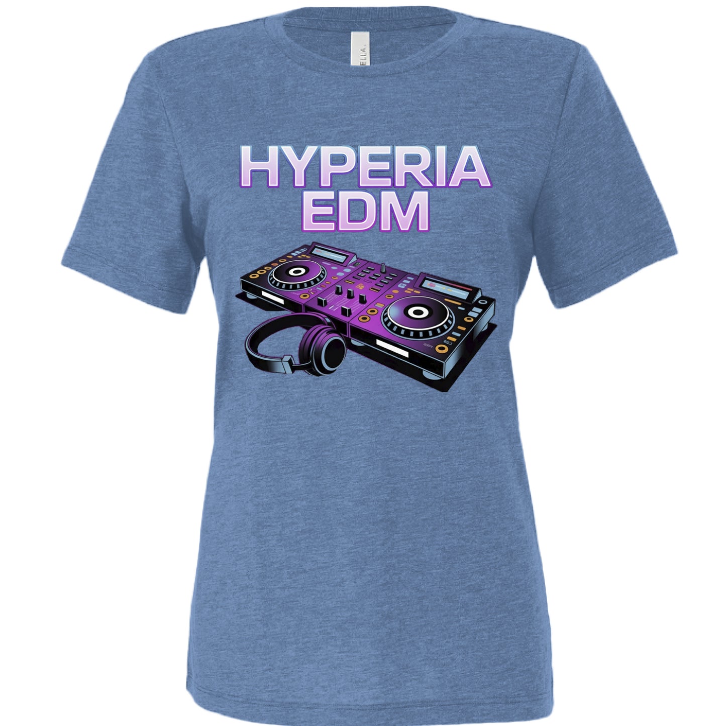 Blue Tri Blend - FRONT