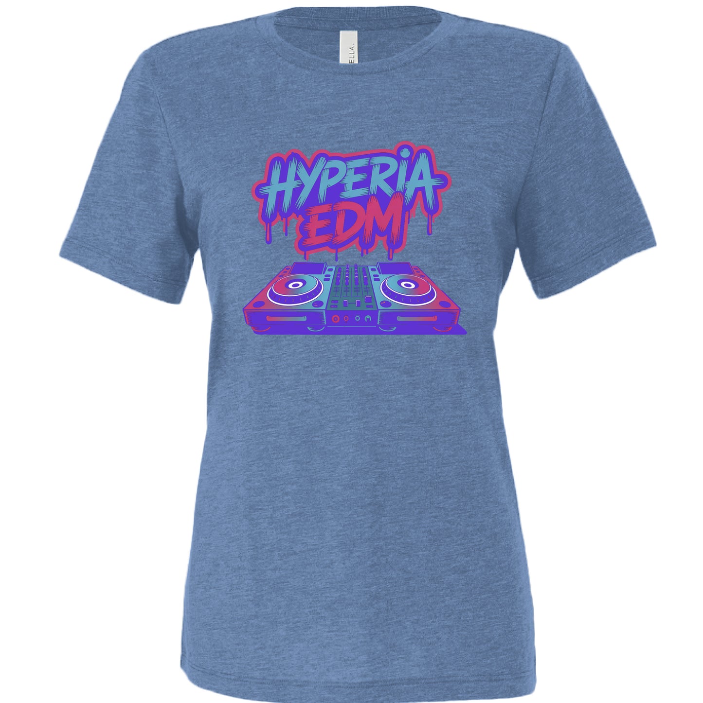 Blue Tri Blend - FRONT