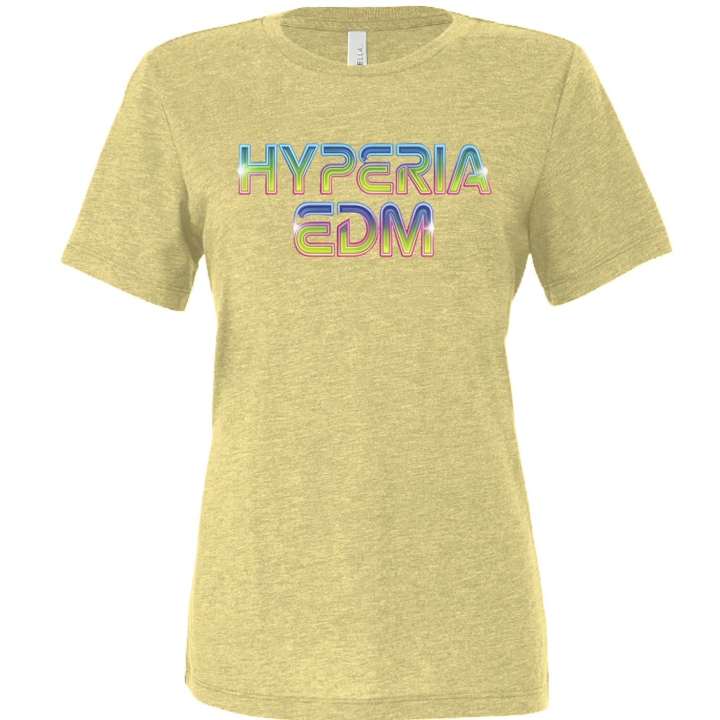 Pale Yellow Tri Blend - FRONT