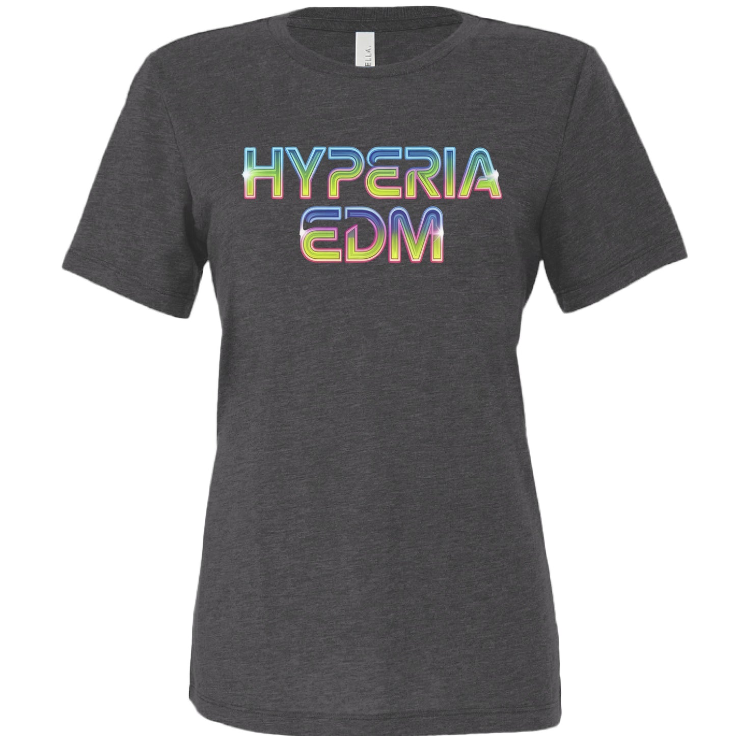 Solid Dark Grey Tri Blend - FRONT