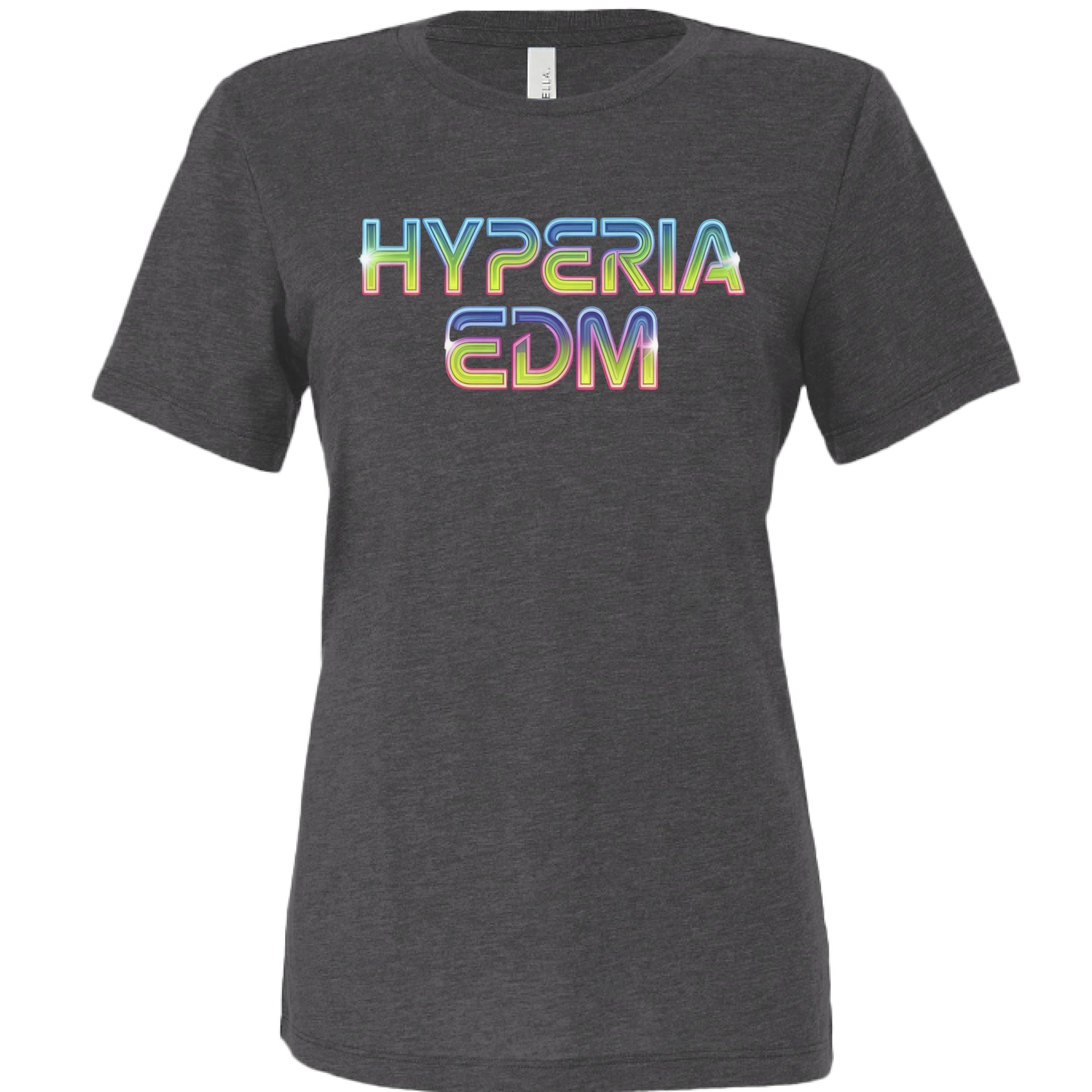 Solid Dark Grey Tri Blend - FRONT