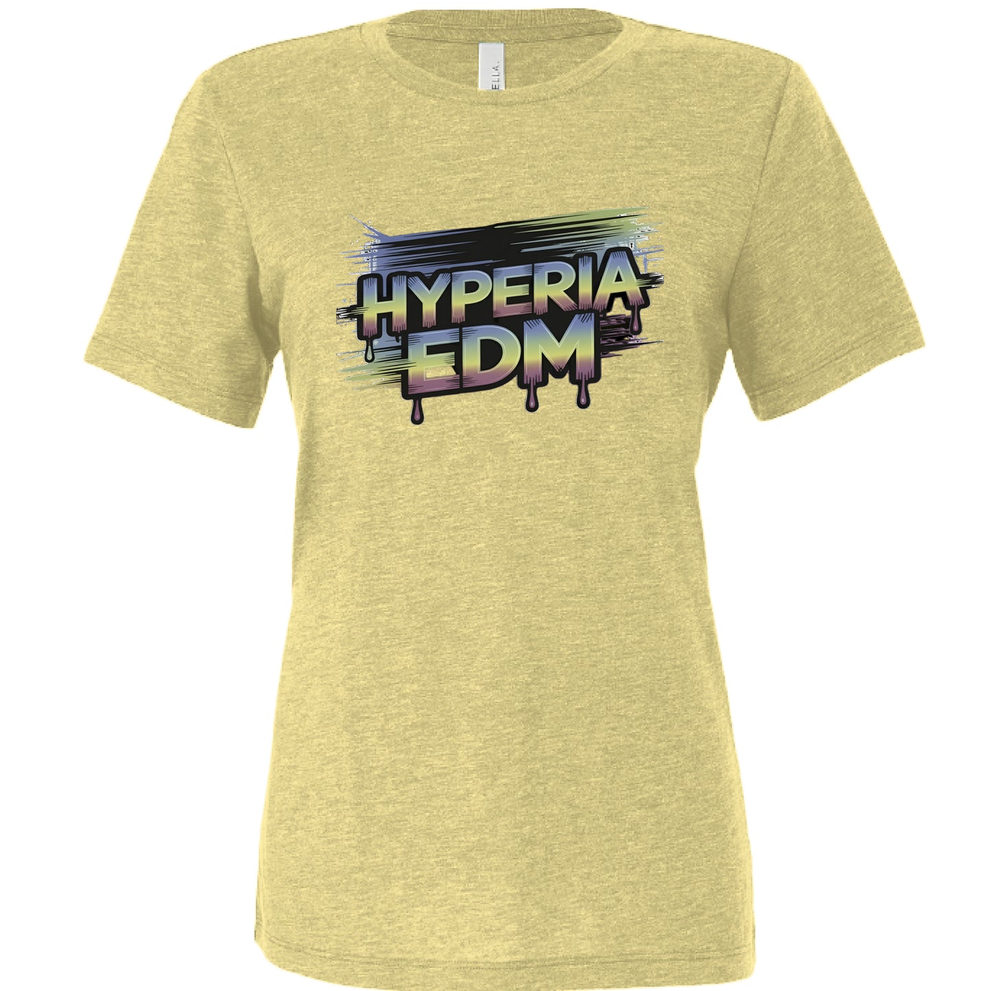 Pale Yellow Tri Blend - FRONT