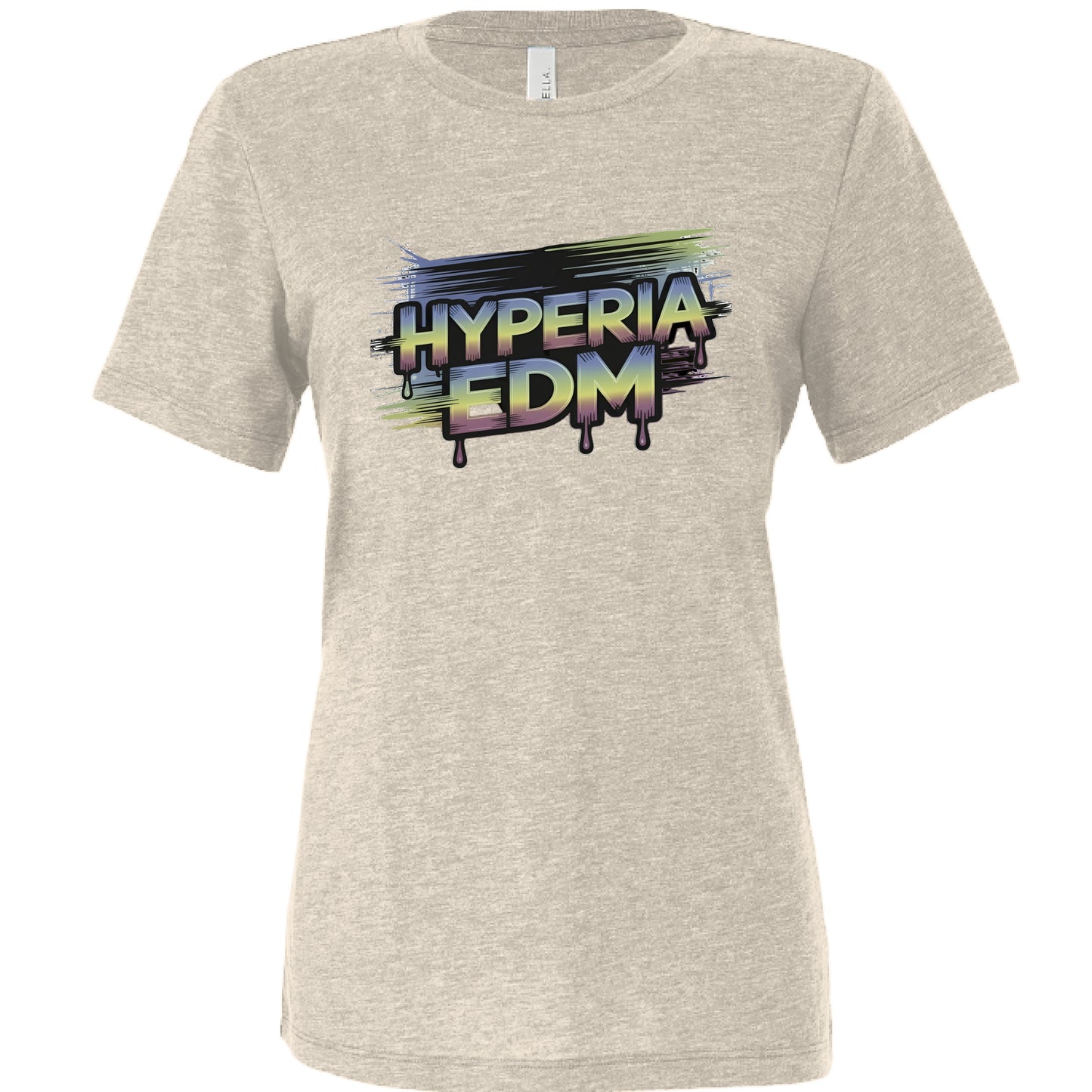 Solid Natural Tri Blend - FRONT