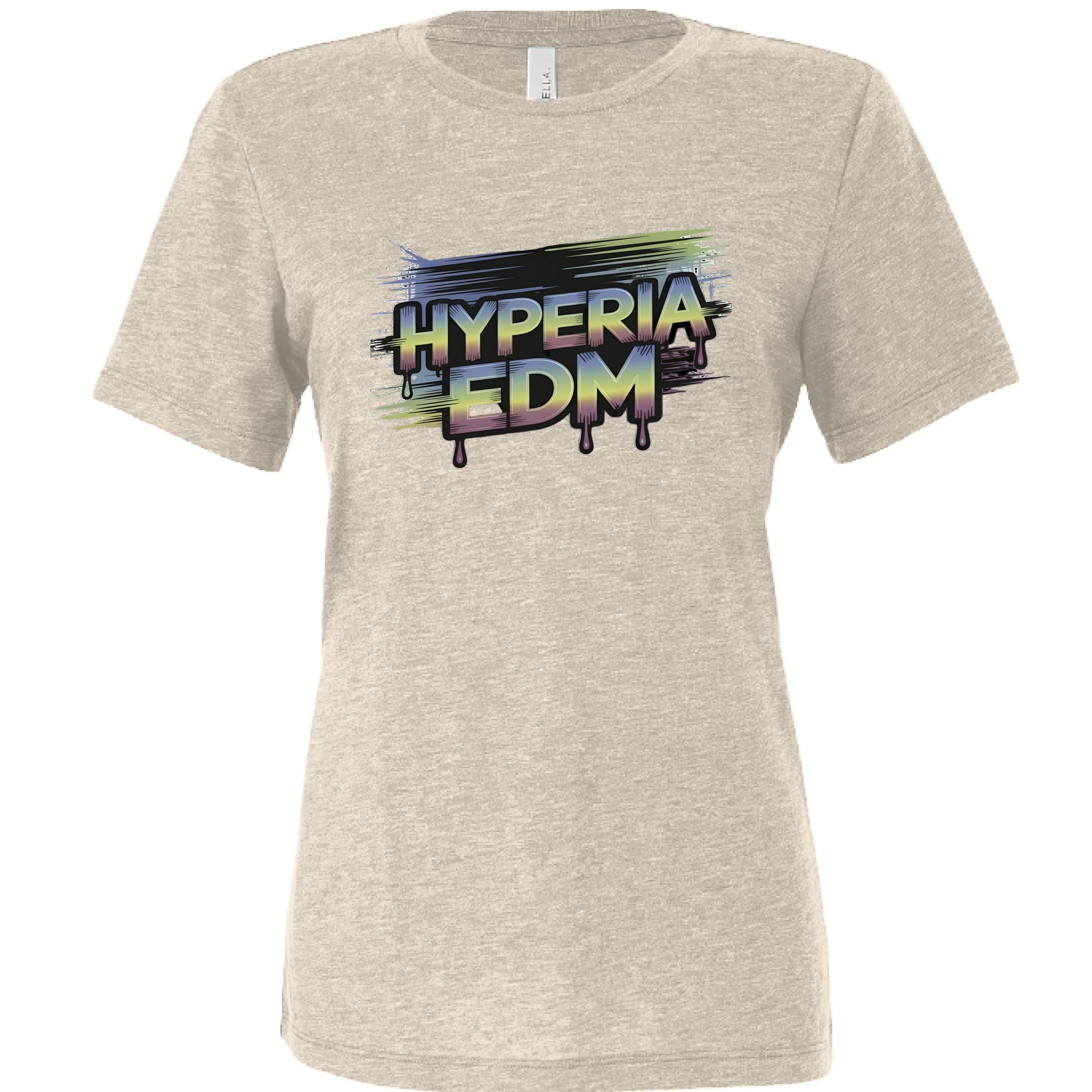 Solid Natural Tri Blend - FRONT