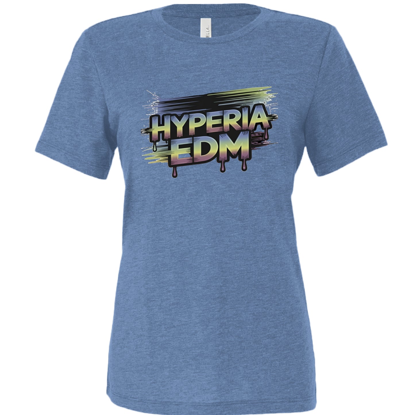 Blue Tri Blend - FRONT