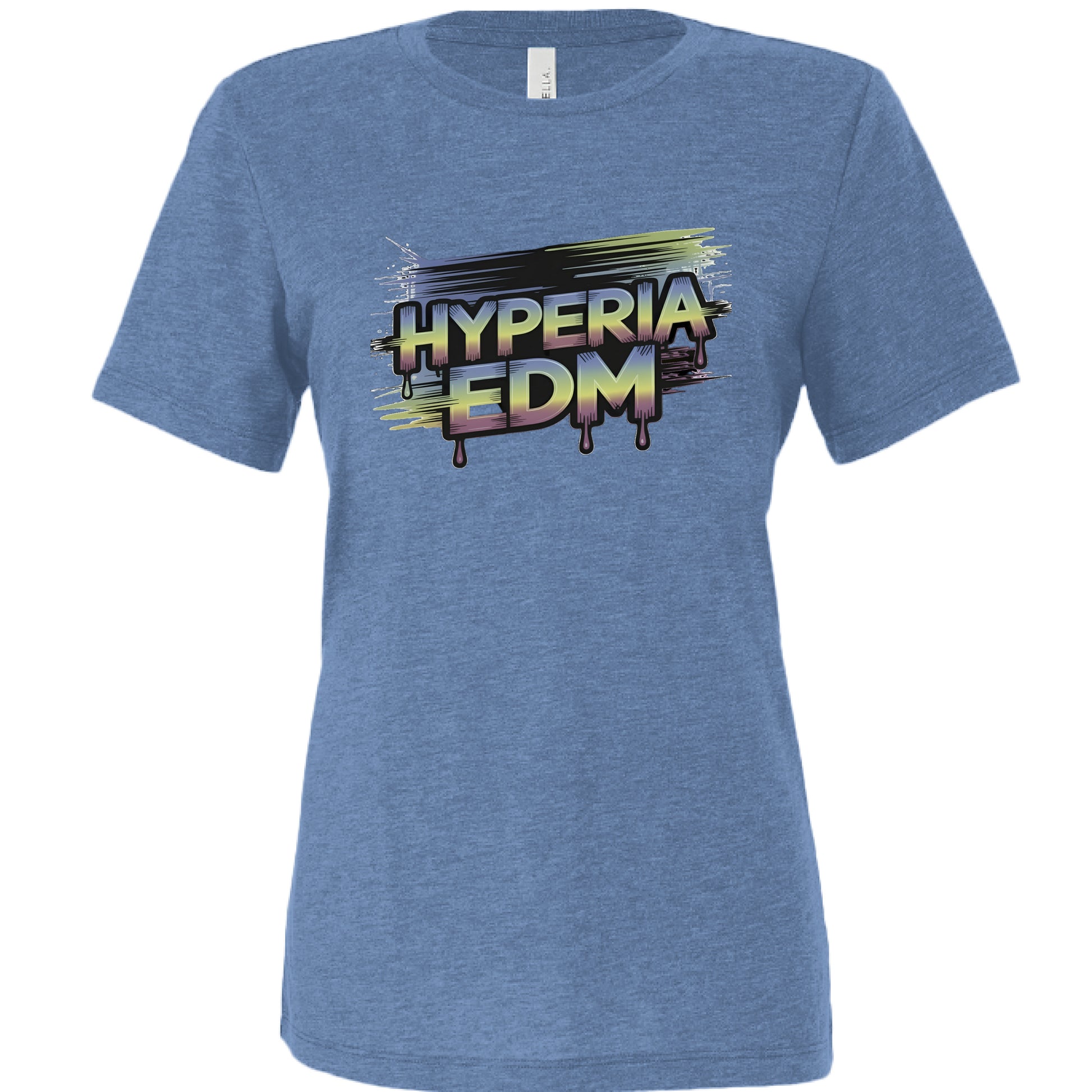 Blue Tri Blend - FRONT