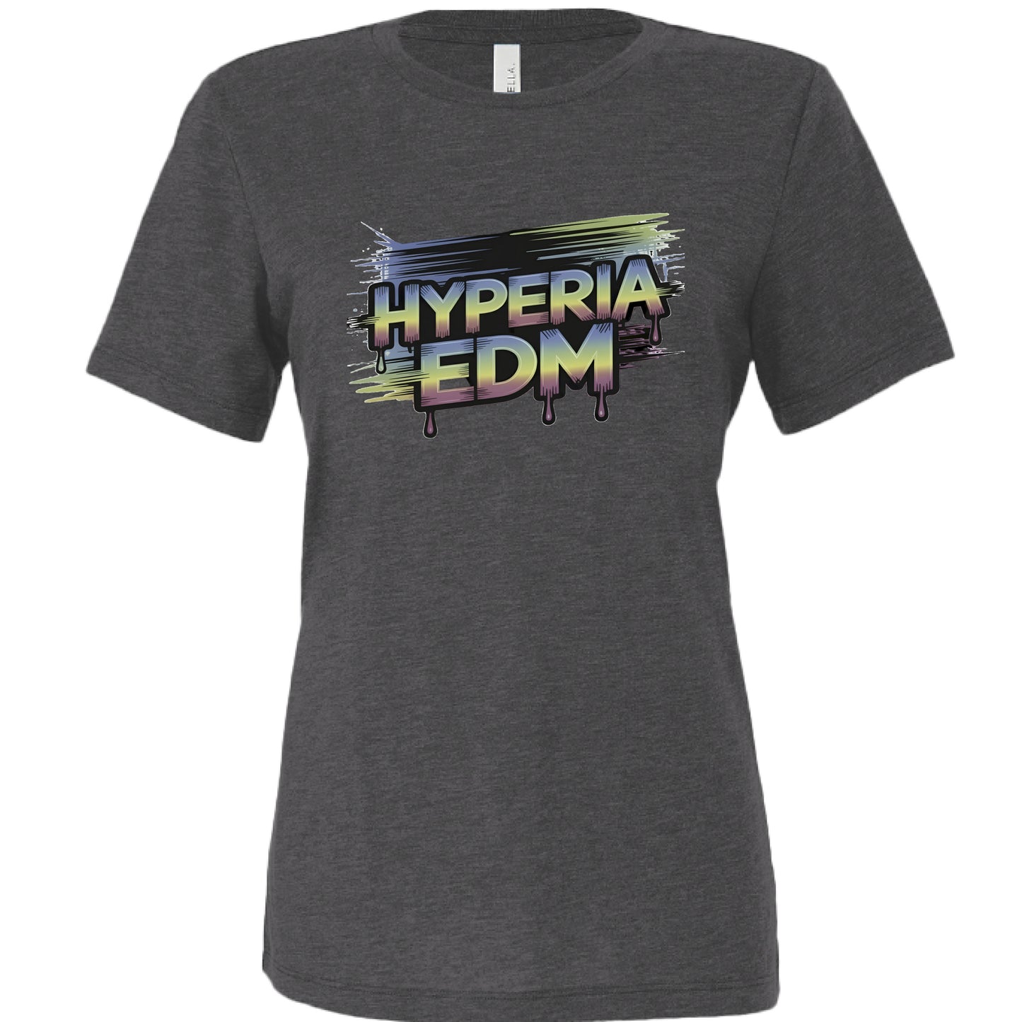 Solid Dark Grey Tri Blend - FRONT