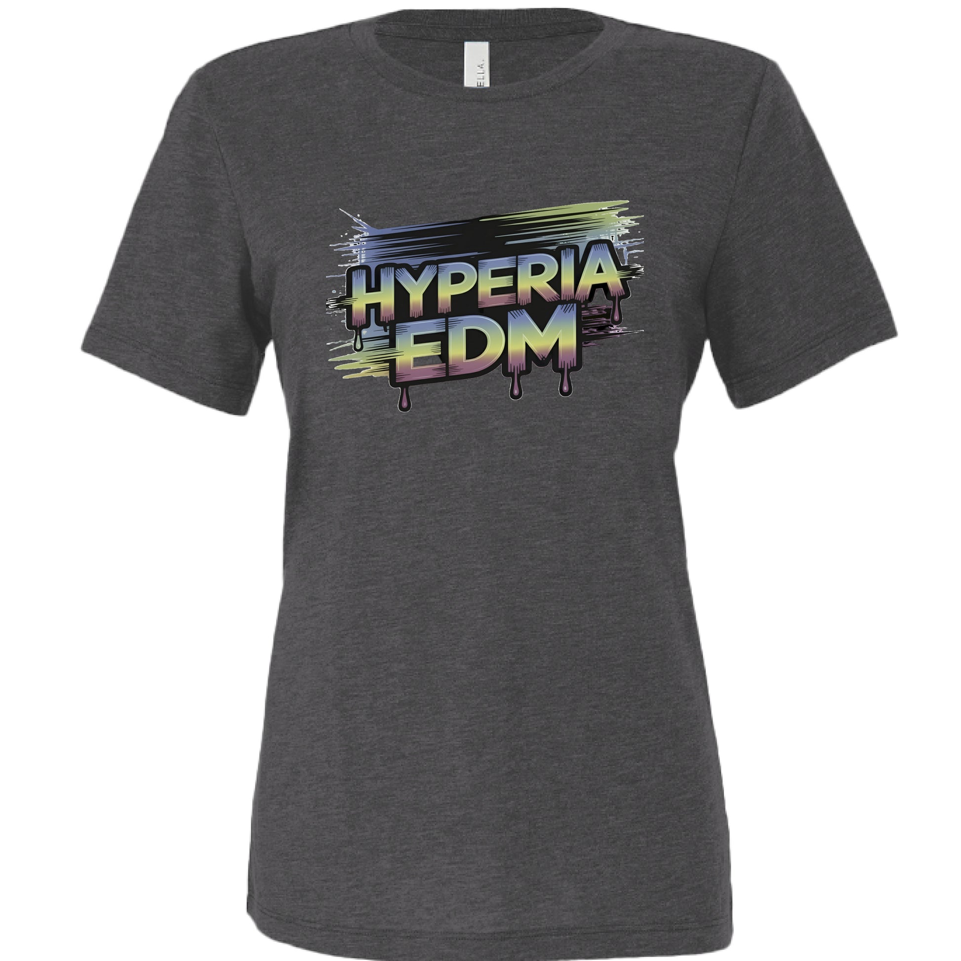Solid Dark Grey Tri Blend - FRONT