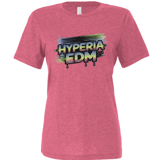 Char Pink Tri Blend - FRONT