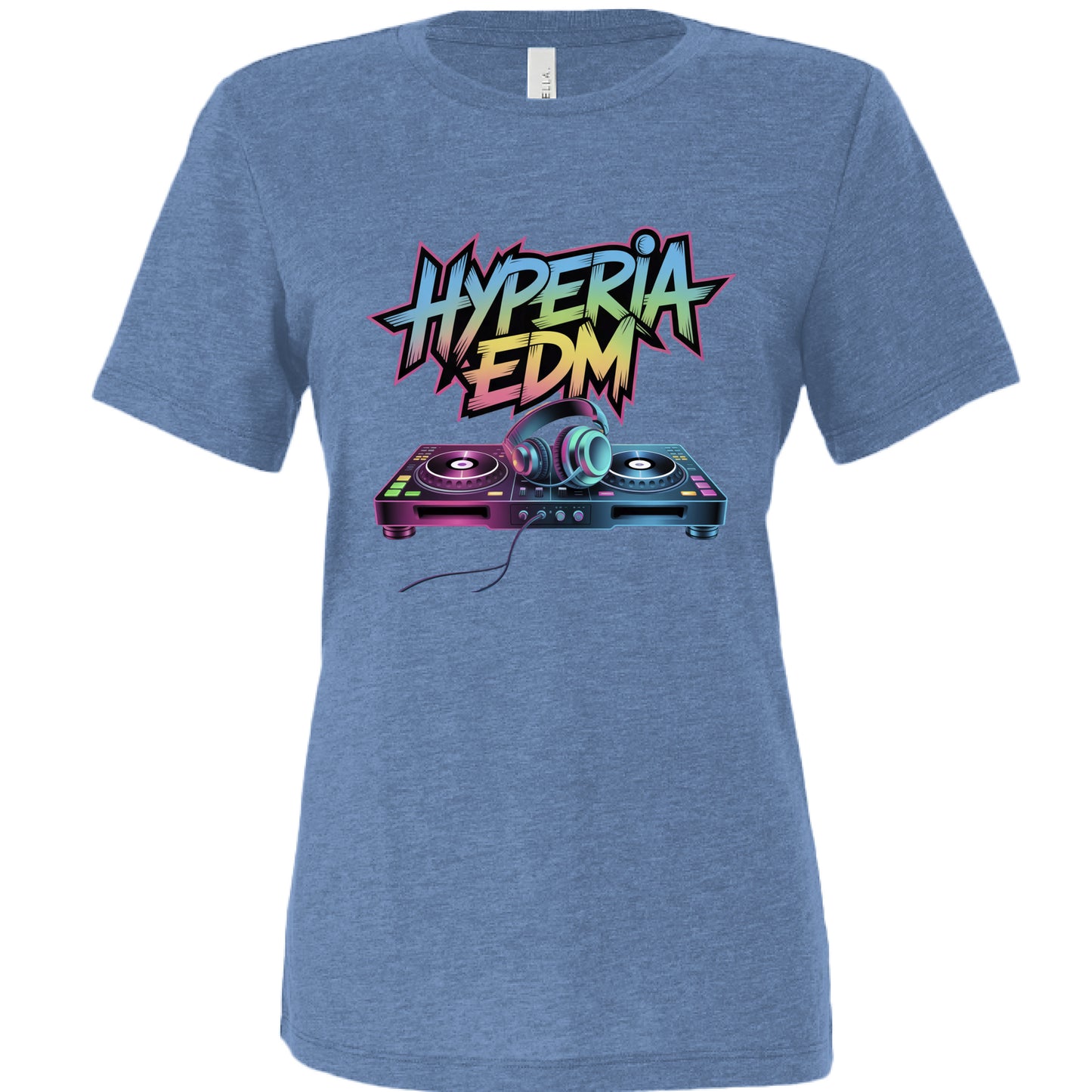 Blue Tri Blend - FRONT