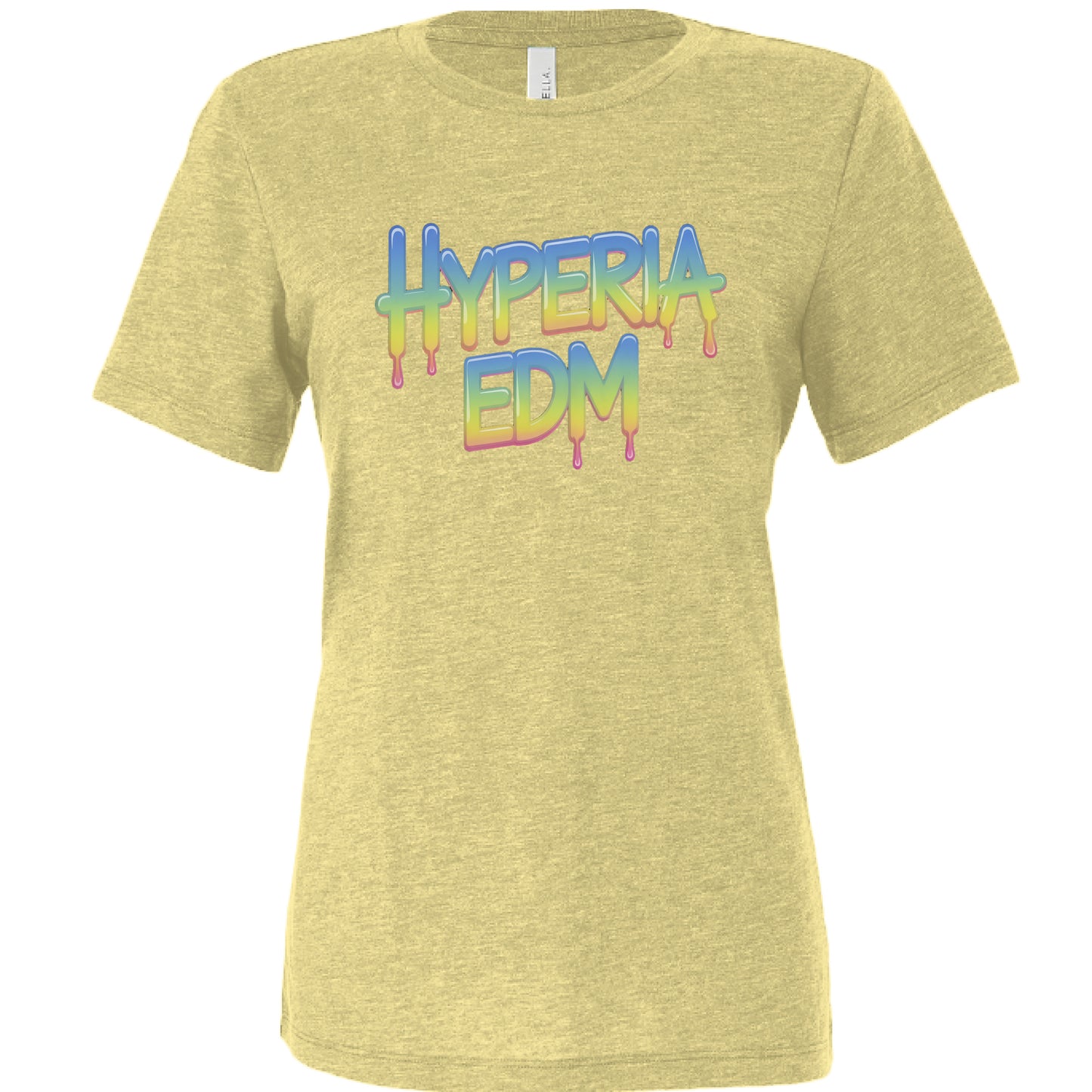 Pale Yellow Tri Blend - FRONT
