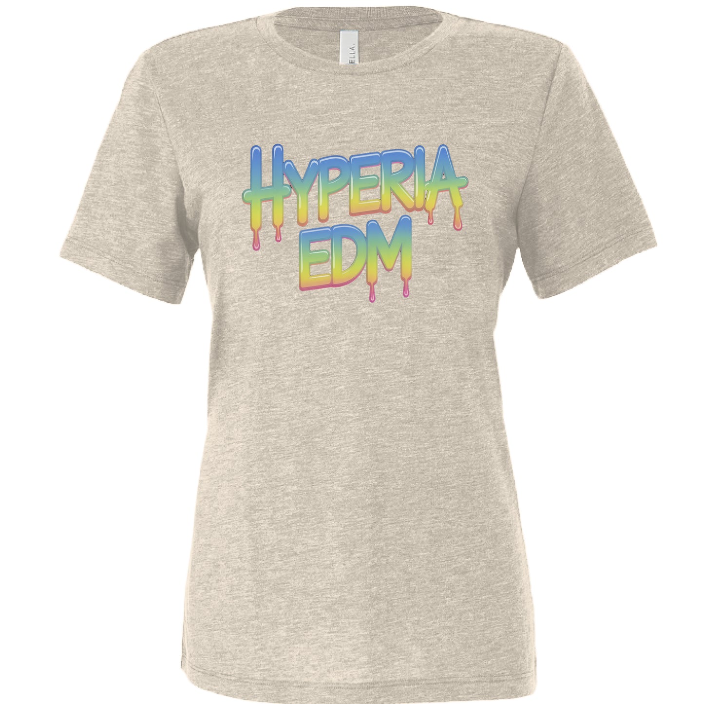 Solid Natural Tri Blend - FRONT