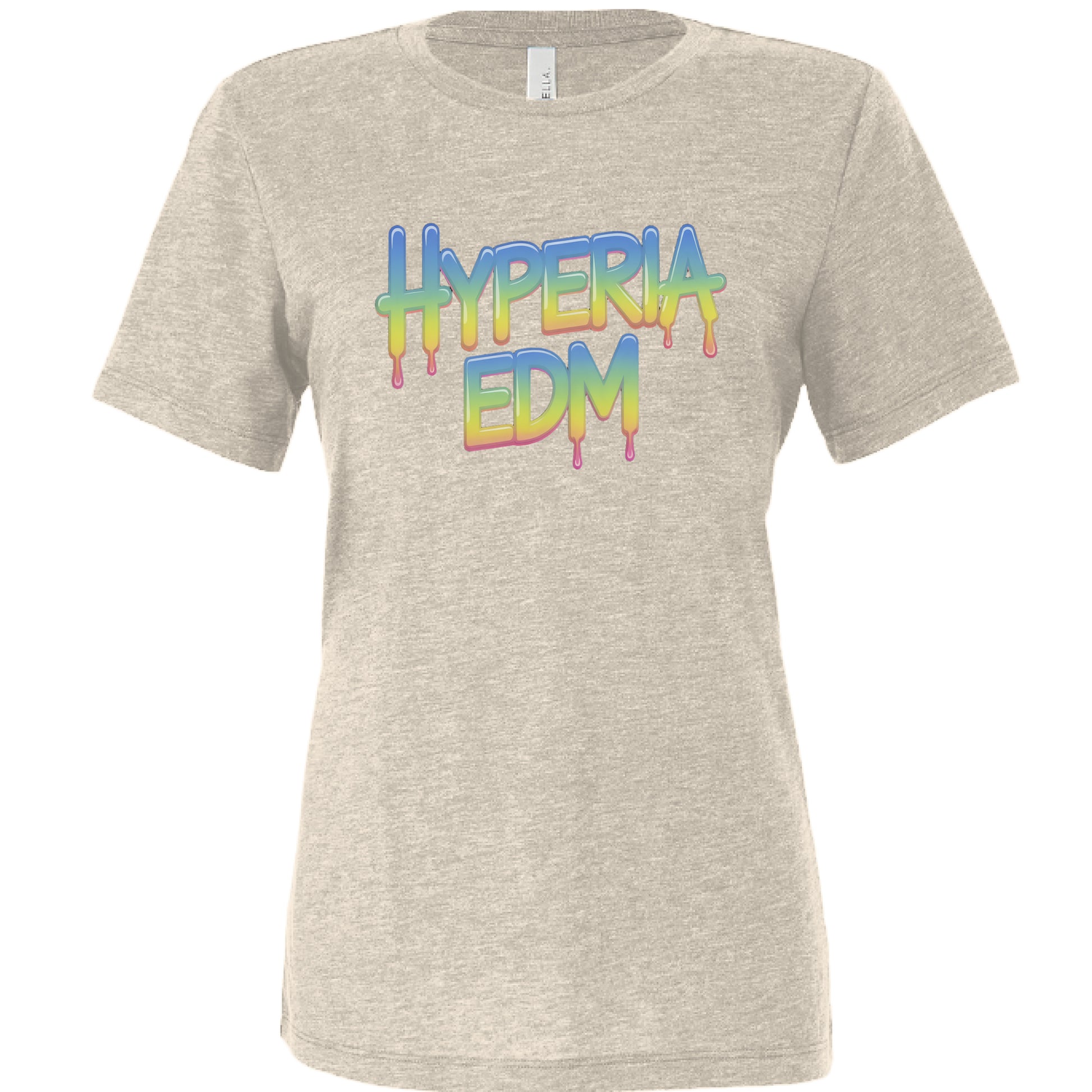 Solid Natural Tri Blend - FRONT