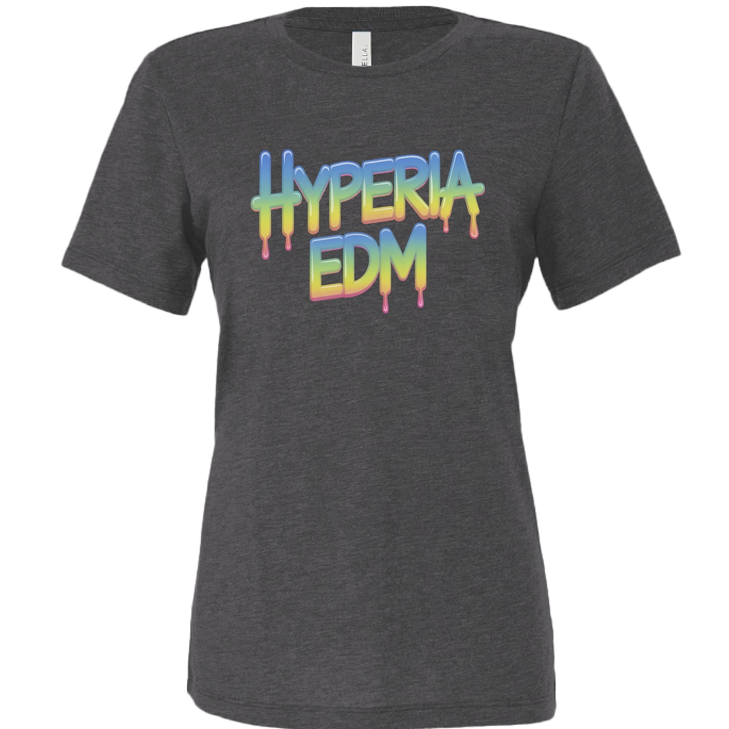 Solid Dark Grey Tri Blend - FRONT