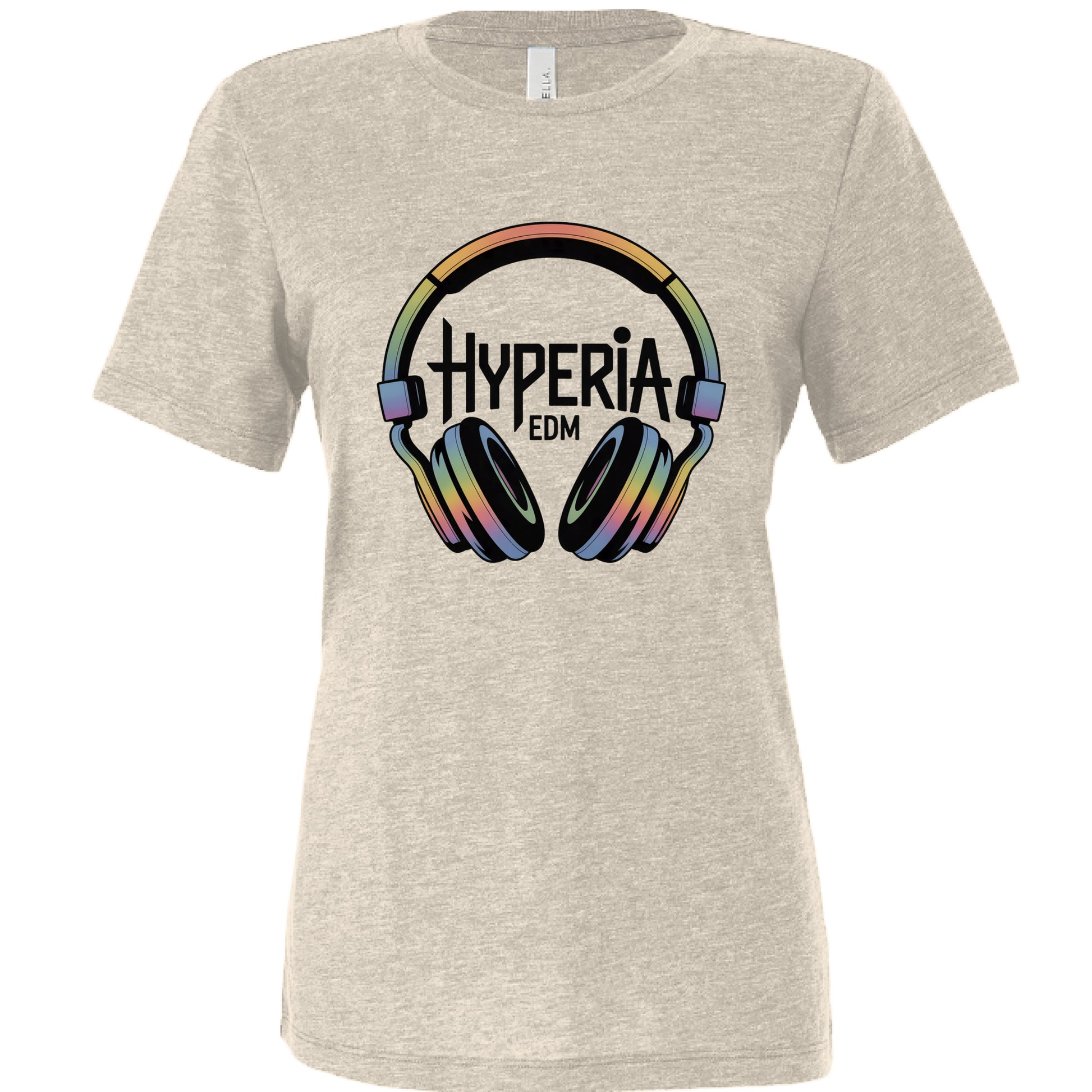 Solid Natural Tri Blend - FRONT