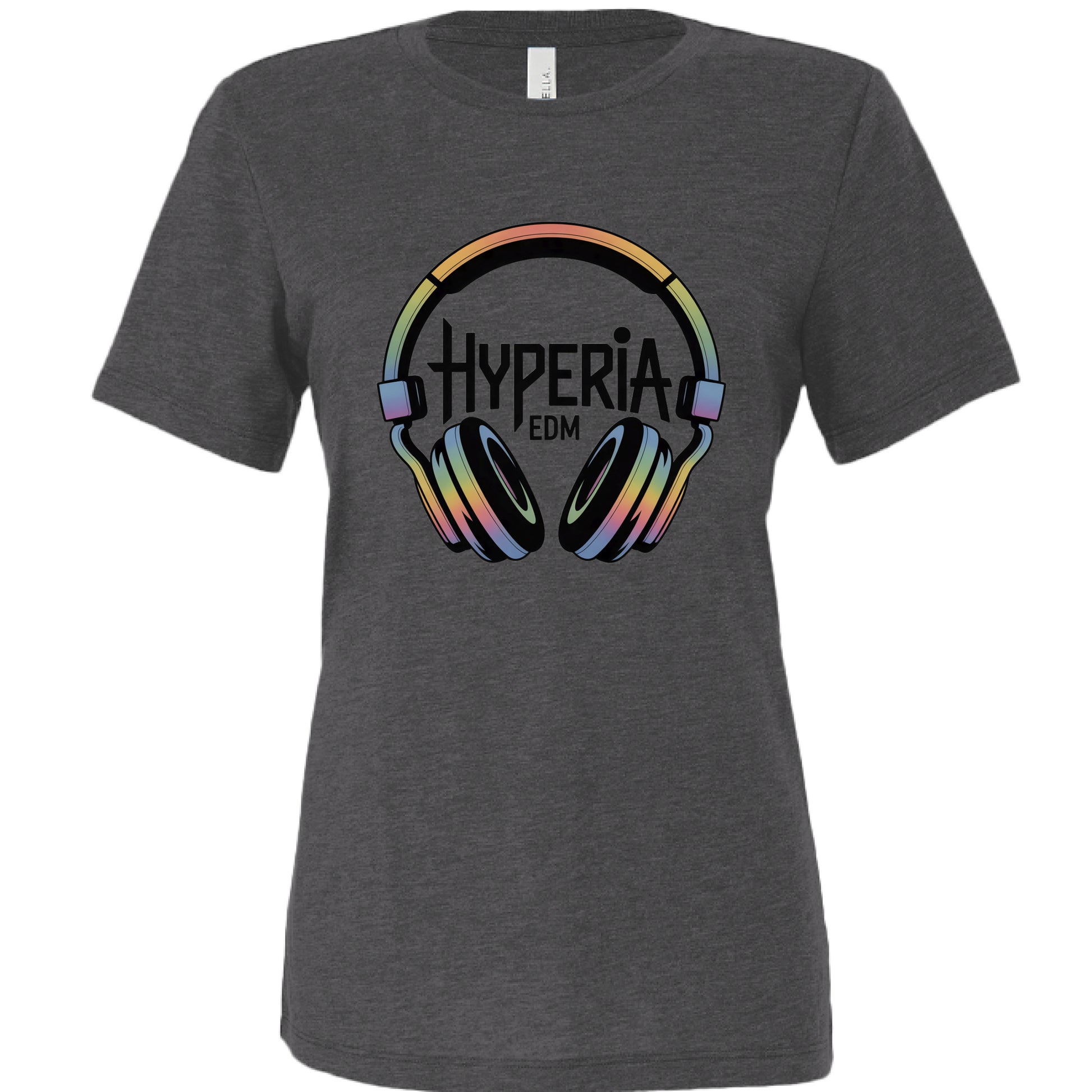 Solid Dark Grey Tri Blend - FRONT