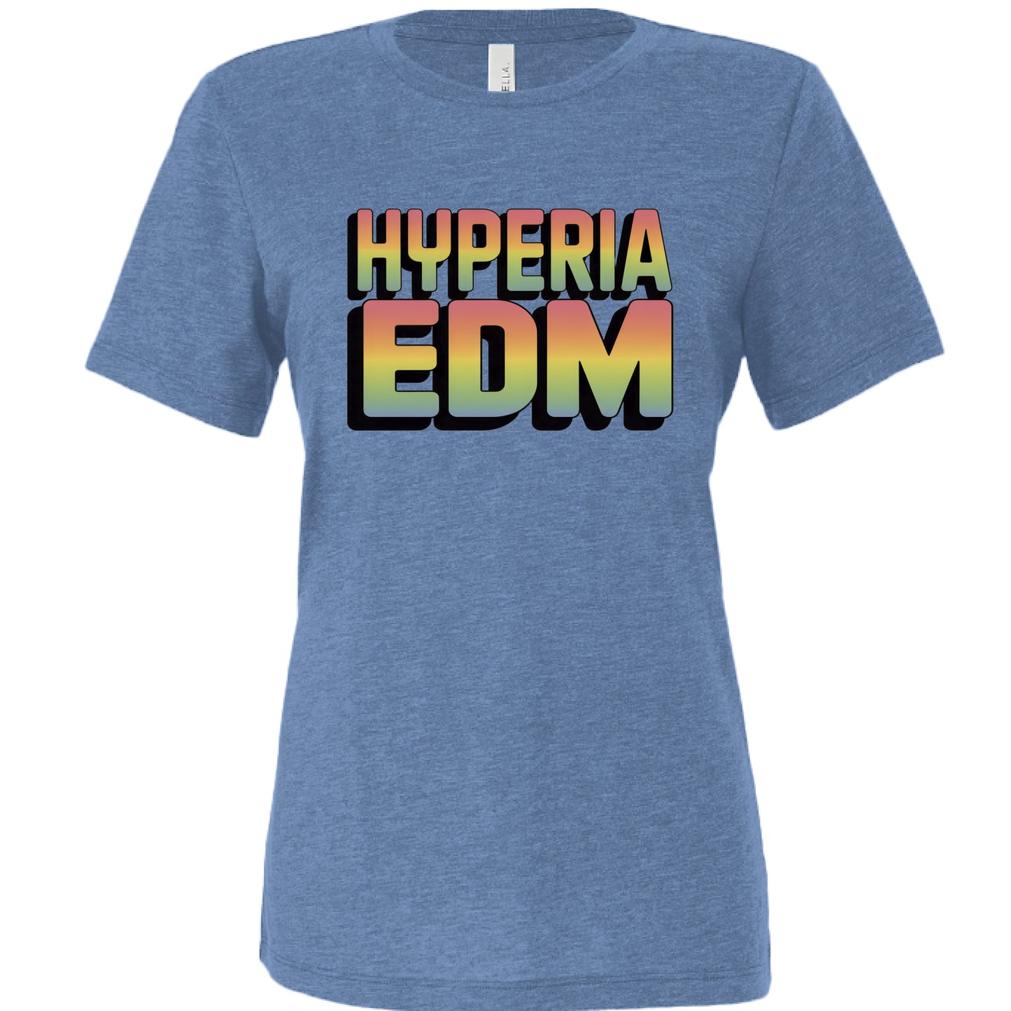 Blue Tri Blend - FRONT