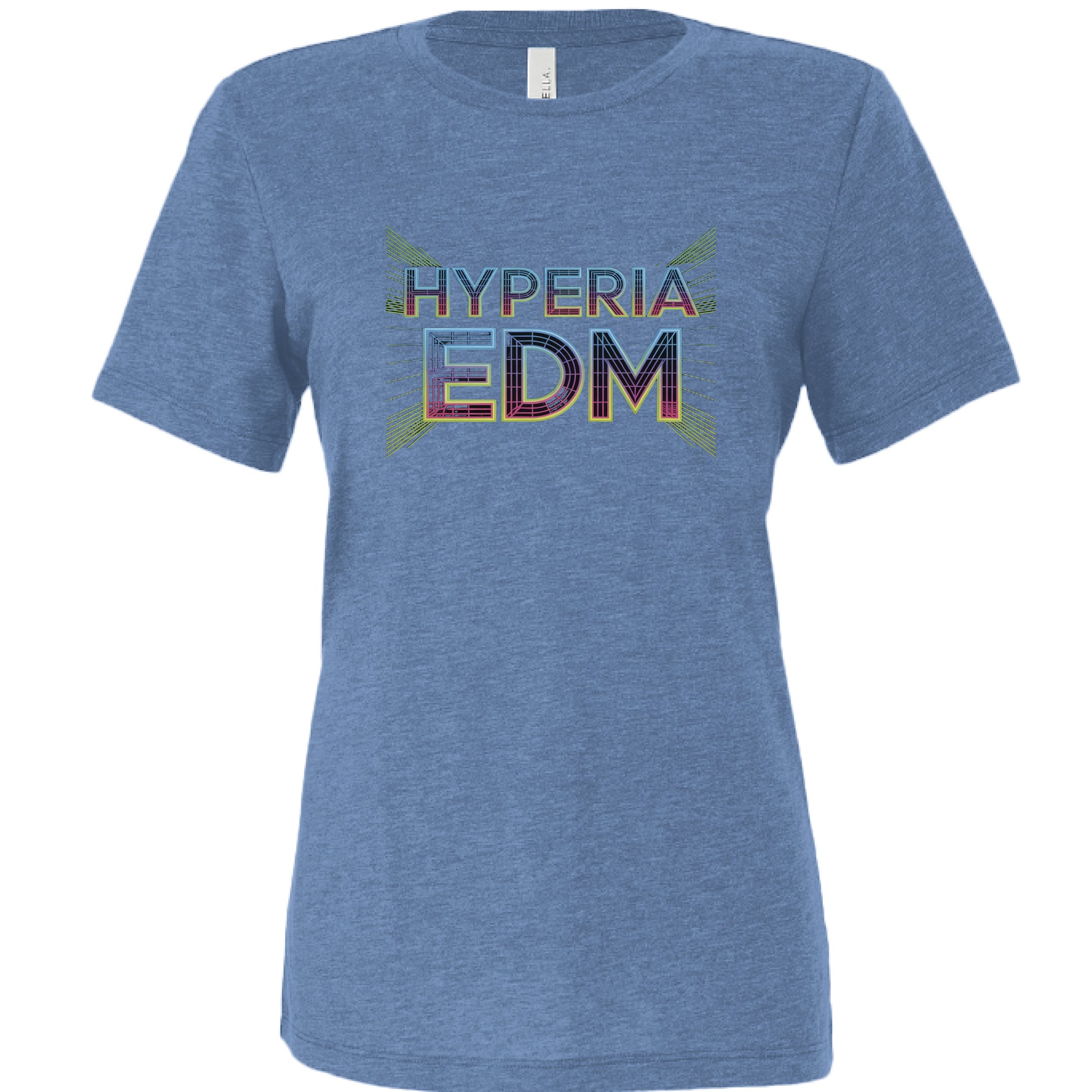 Blue Tri Blend - FRONT