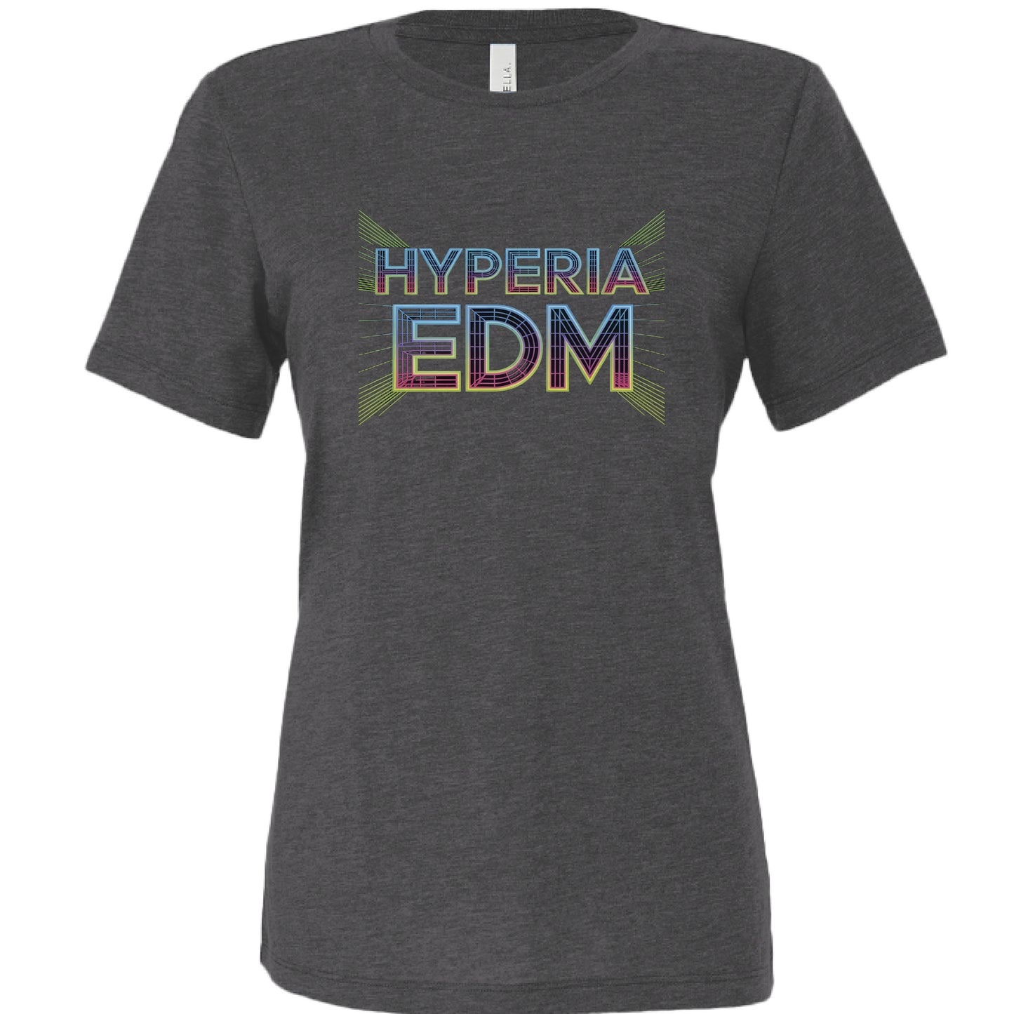 Solid Dark Grey Tri Blend - FRONT