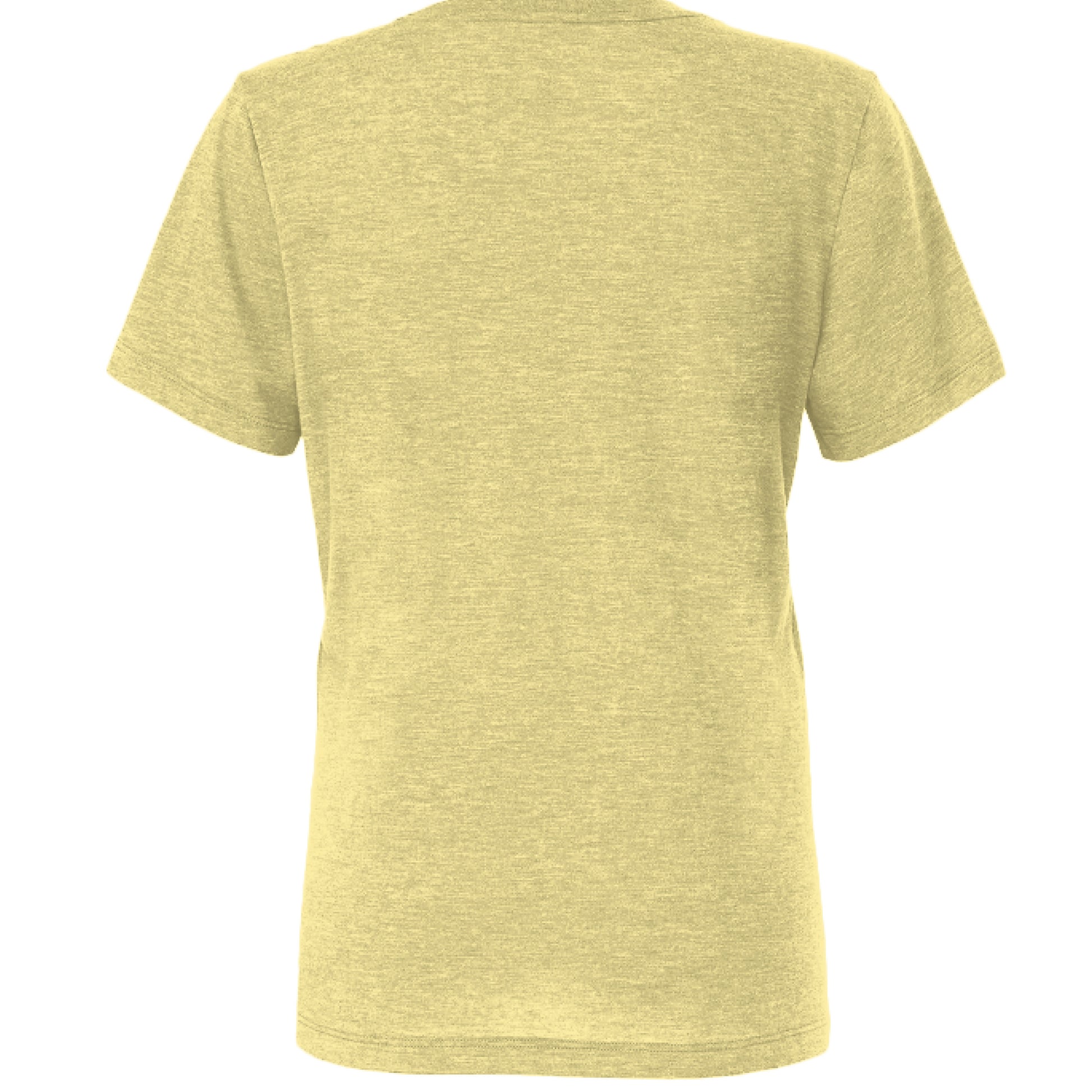 Pale Yellow Tri Blend - BACK