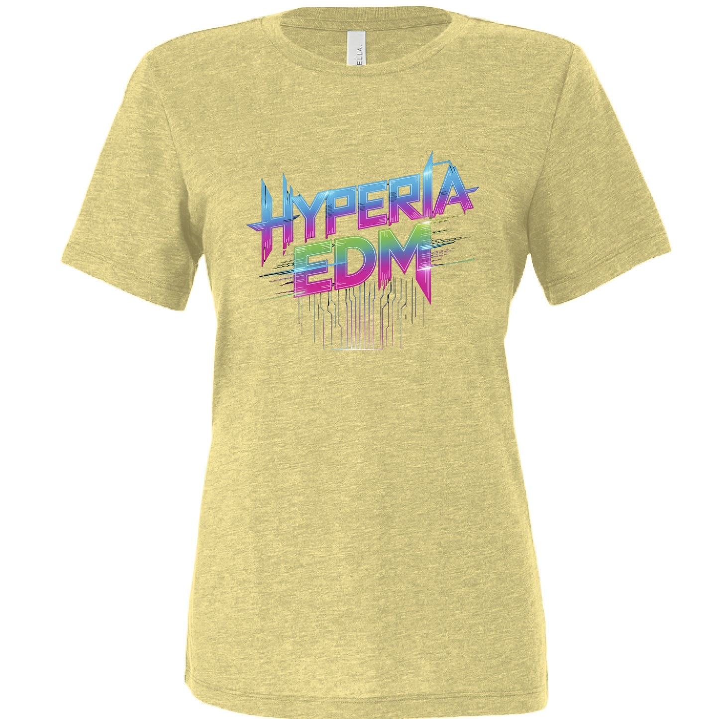 Pale Yellow Tri Blend - FRONT