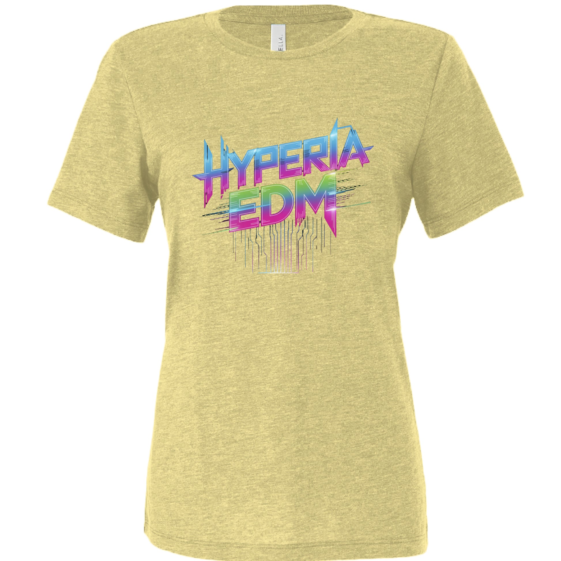 Pale Yellow Tri Blend - FRONT