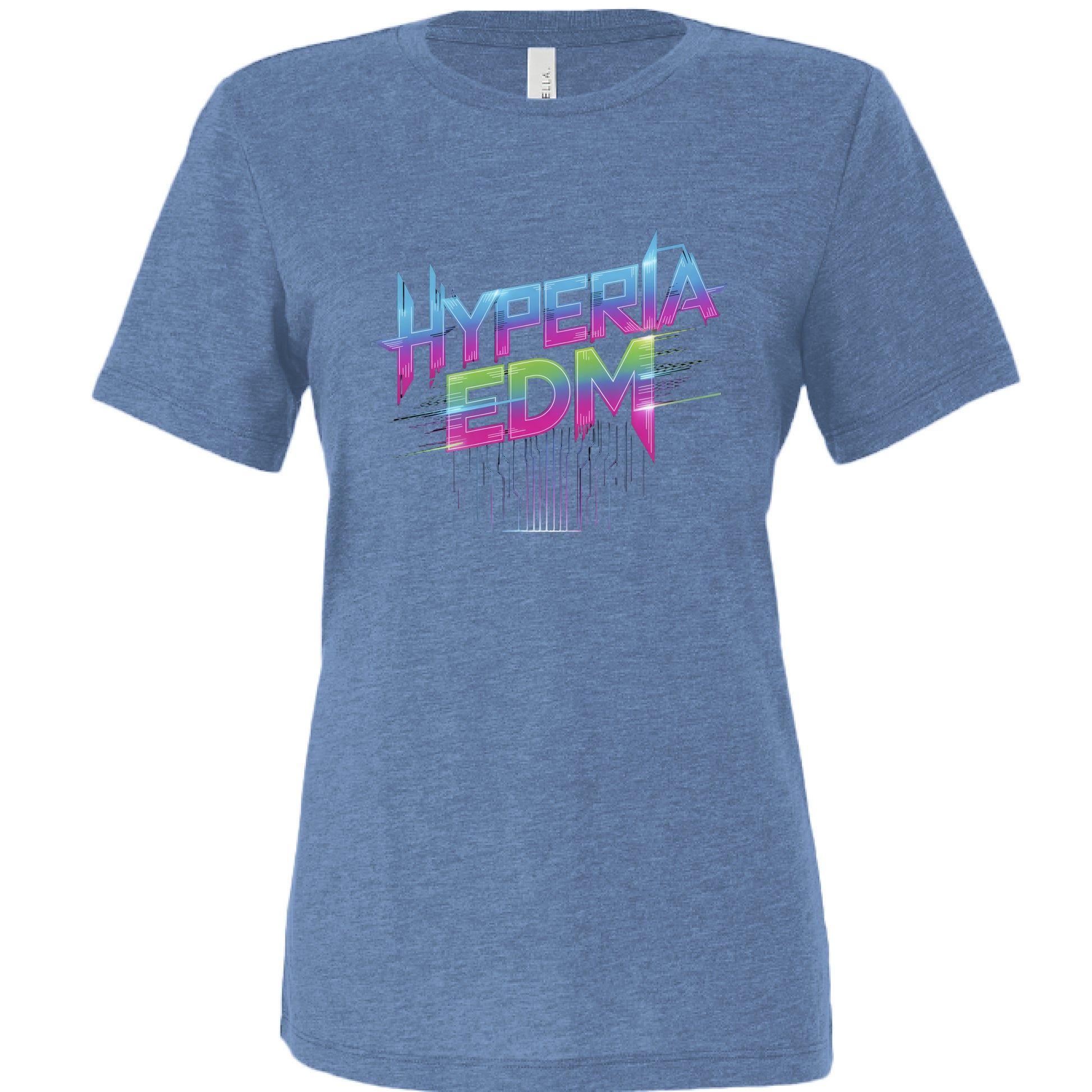 Blue Tri Blend - FRONT