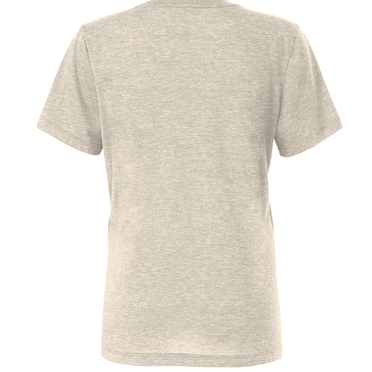 Solid Natural Tri Blend - BACK