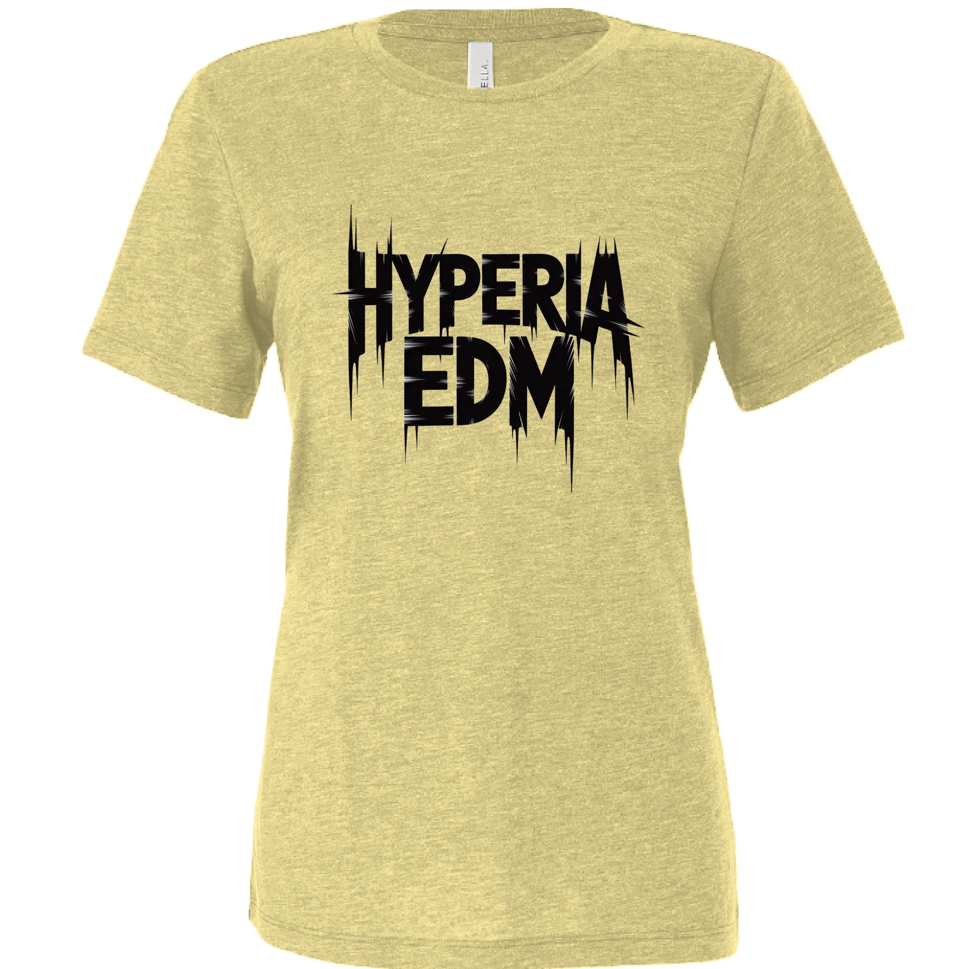 Pale Yellow Tri Blend - FRONT