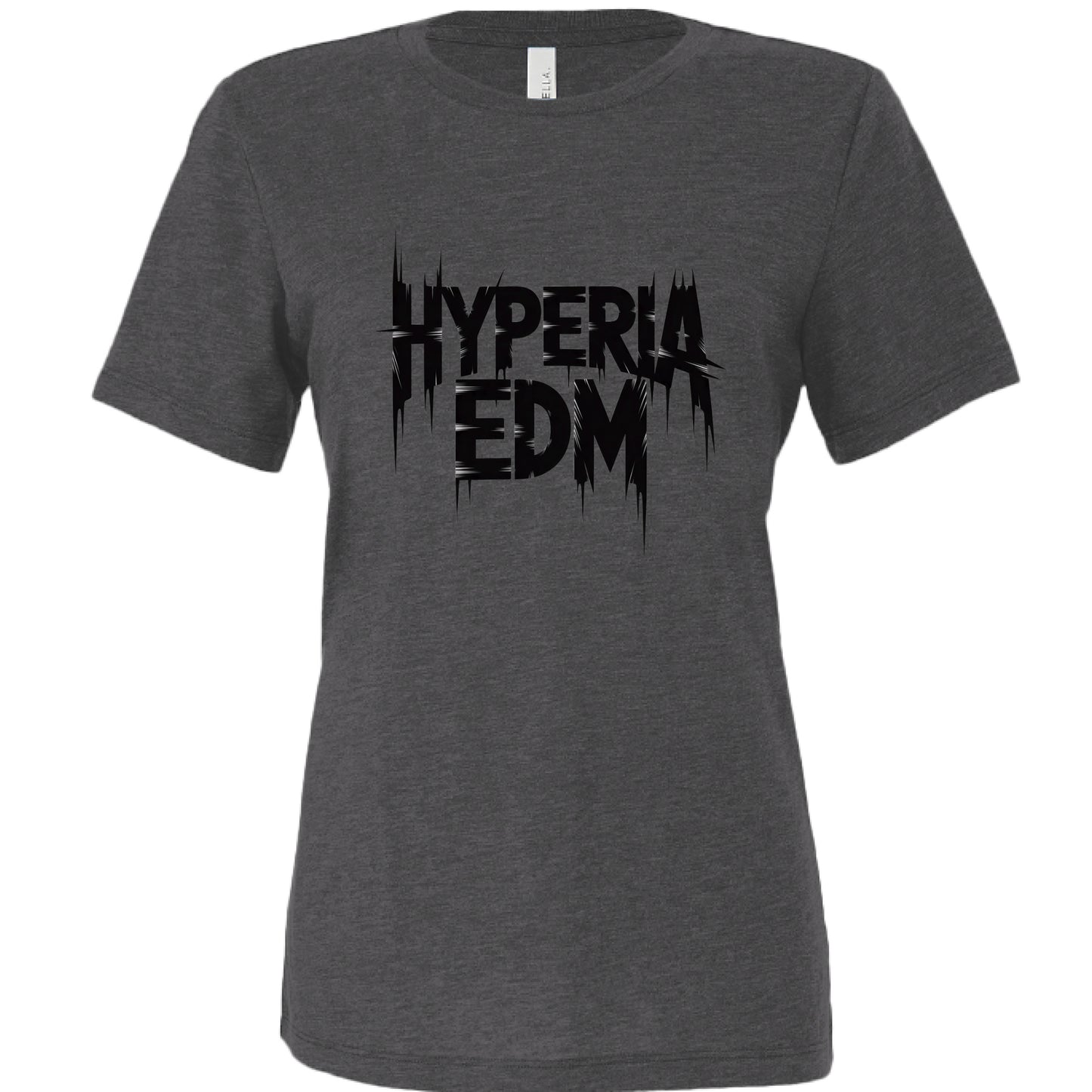 Solid Dark Grey Tri Blend - FRONT