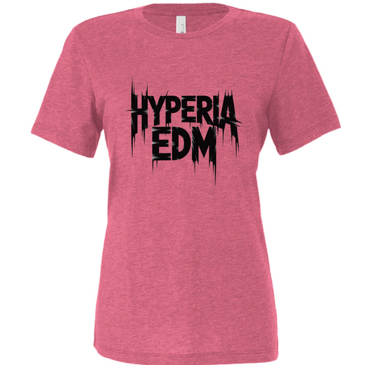Char Pink Tri Blend - FRONT