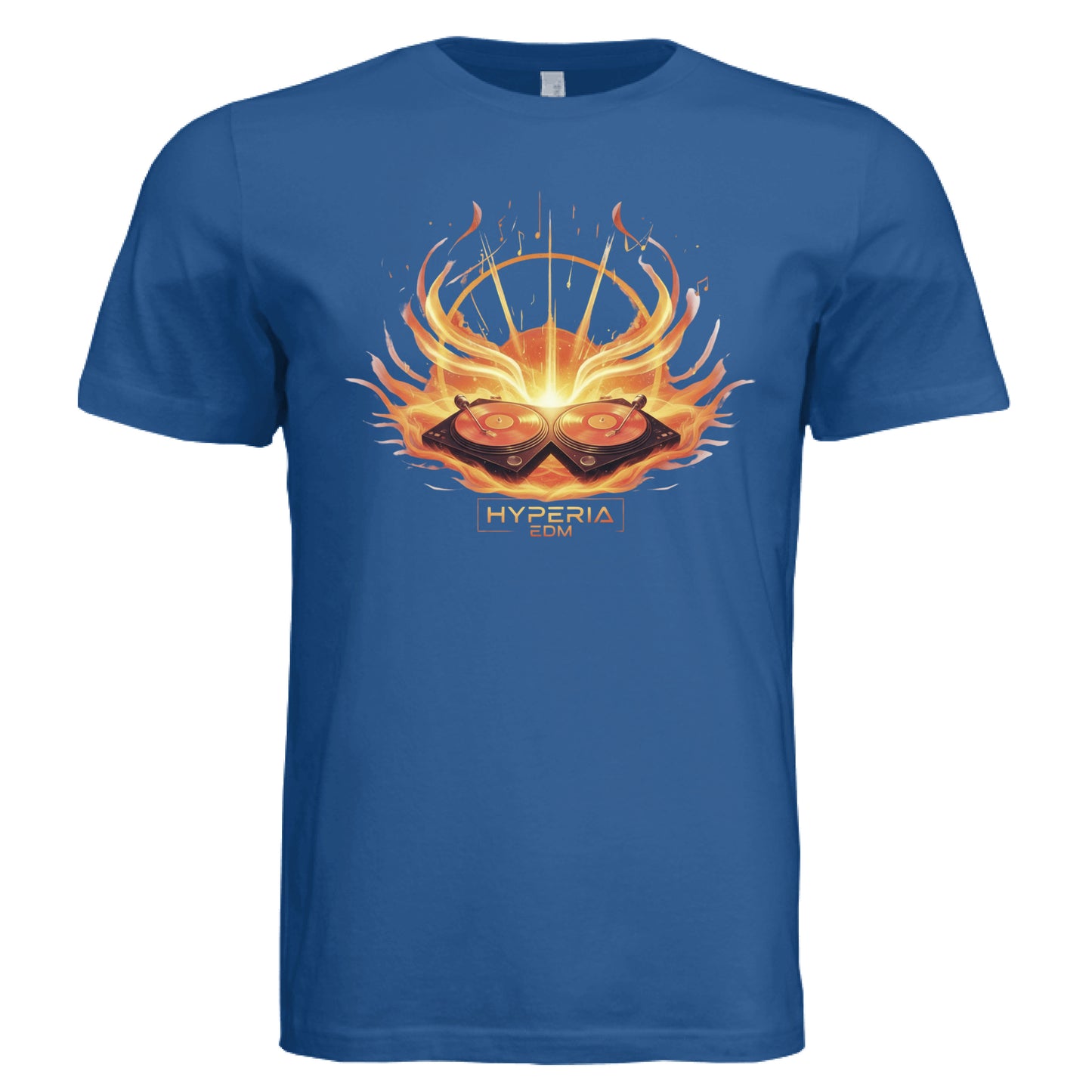 Solid True Royal Tri Blend - FRONT