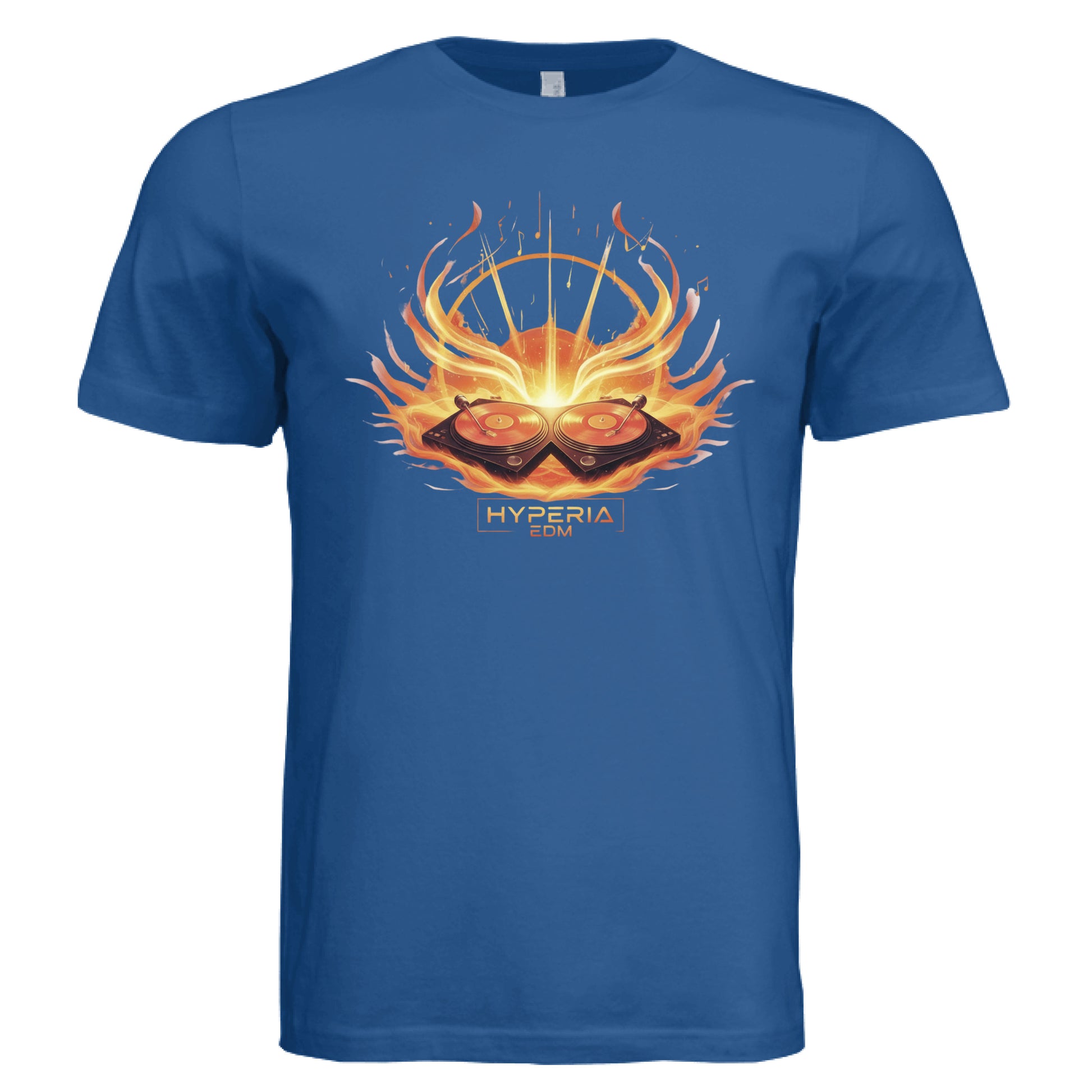 Solid True Royal Tri Blend - FRONT
