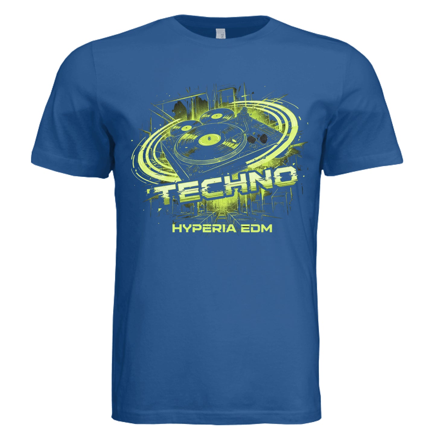 Solid True Royal Triblend - FRONT