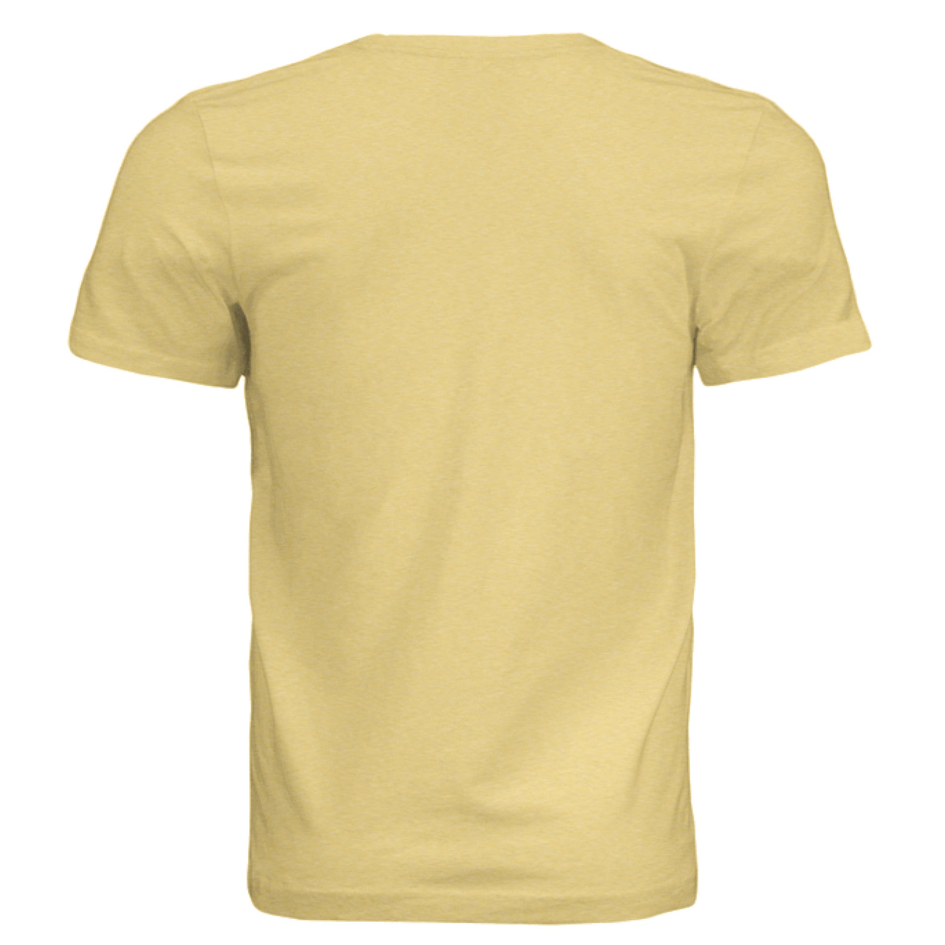 Pale Yellow Tri Blend - BACK