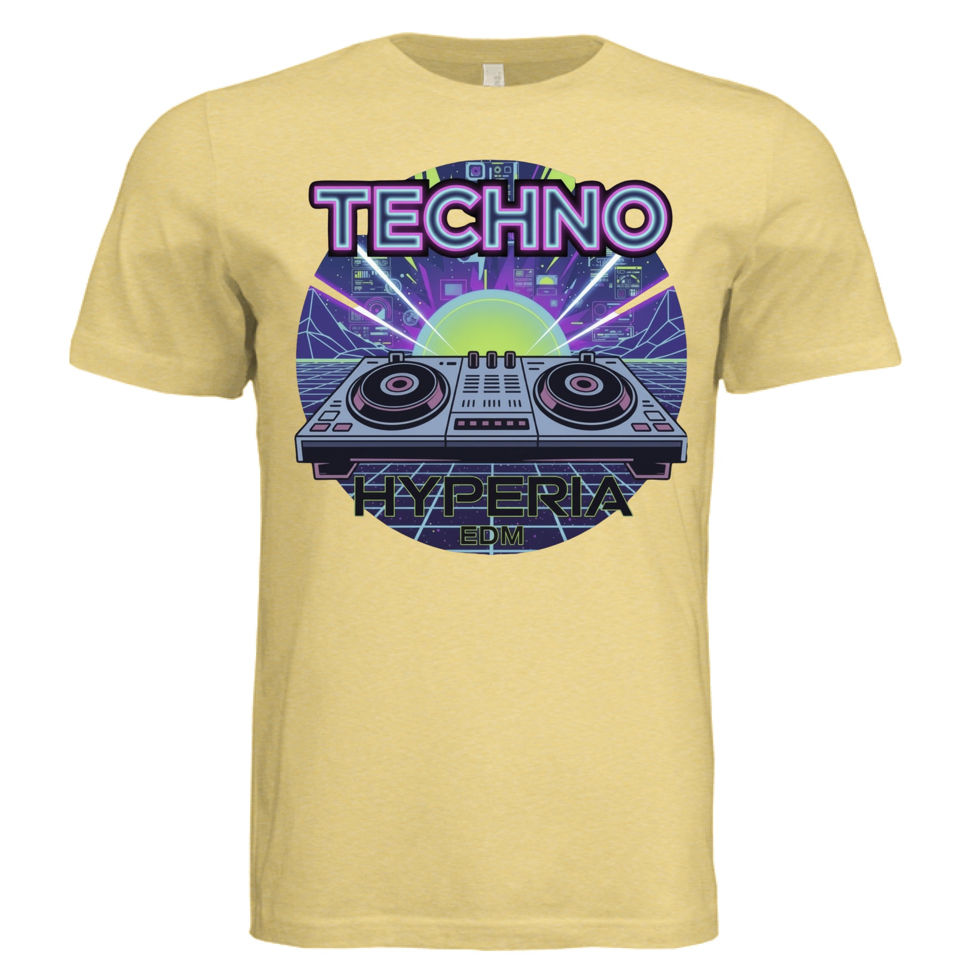 Pale Yellow Tri Blend - FRONT